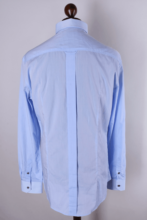 Dolce & Gabbana D&G Dolce & Gabbana Brad Light Blue Dress Shirt Size L Size US L / EU 52-54 / 3 - 2 Thumbnail