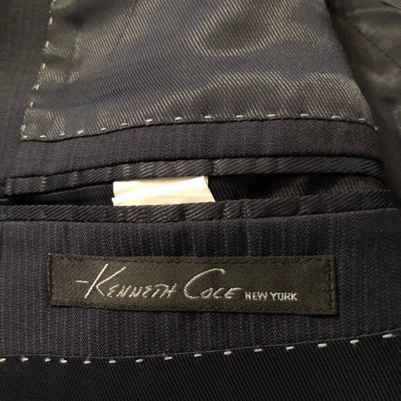 Kenneth Cole KENNETH COLE MEN'S 100%WOOL SPORT COAT BLAZER SIZE:40L Size 40L - 5 Thumbnail