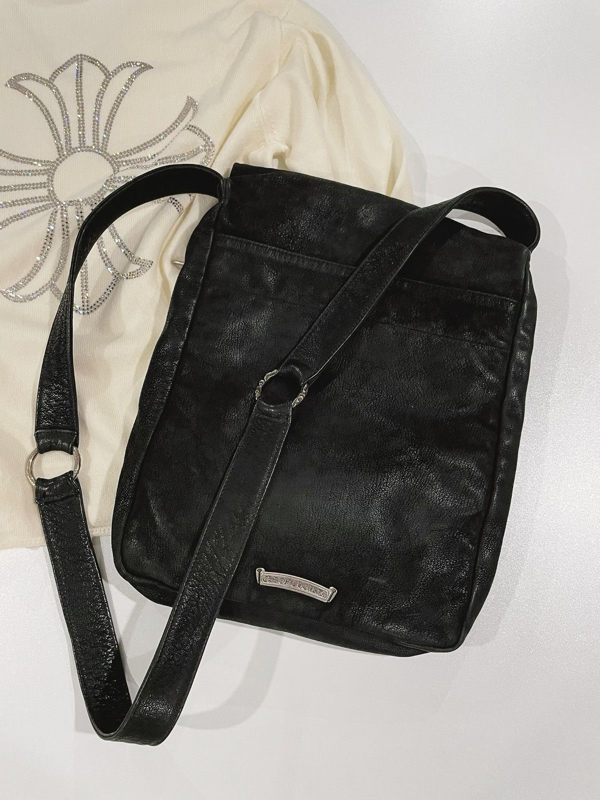 Chrome Hearts Chrome Hearts black leather shoulder bag Size ONE SIZE - 5 Thumbnail