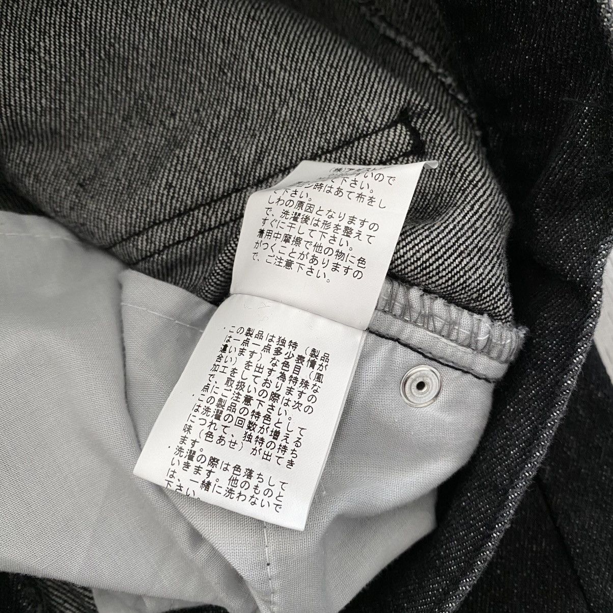 Designer × Japanese Brand 3.3 Field Trip Black Denim Jeans Size 28" / US 6 / IT 42 - 6 Thumbnail