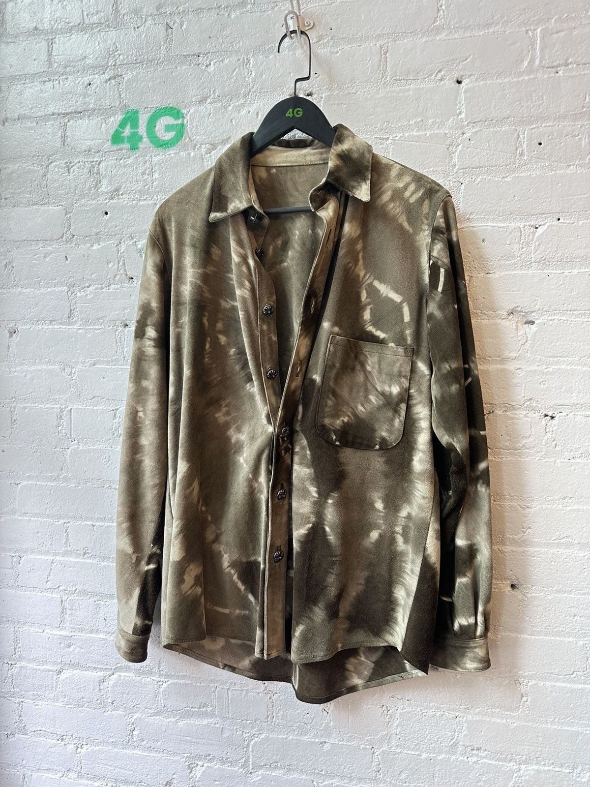 Chrome Hearts CHROME HEARTS TIE DYE SUEDE LEATHER FLUR M-XL Size US M / EU 48-50 / 2 - 1 Thumbnail