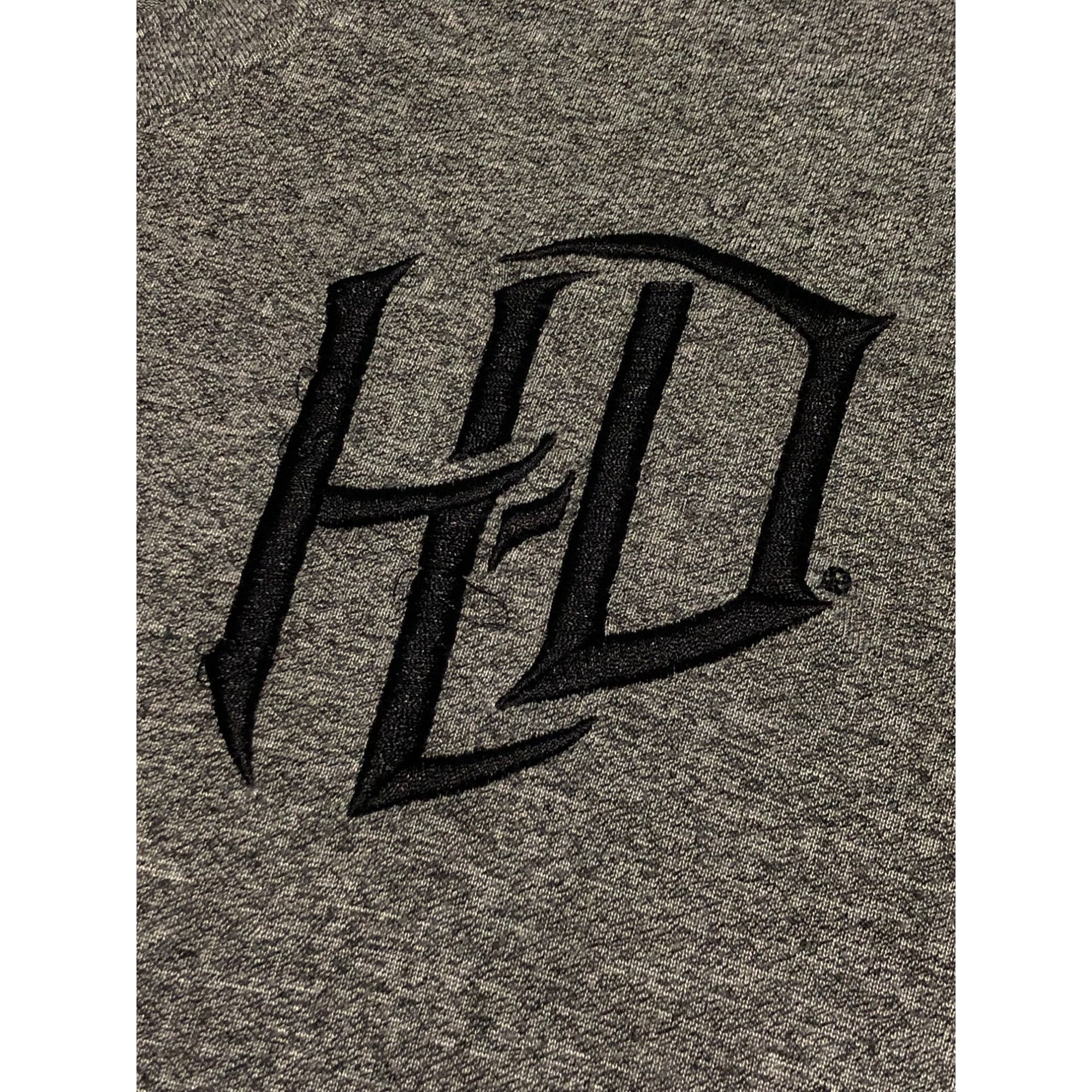 Harley Davidson Harley-Davidson Womens Gray High-Low Hem T-Shirt Size S/M Size S / US 4 / IT 40 - 4 Thumbnail