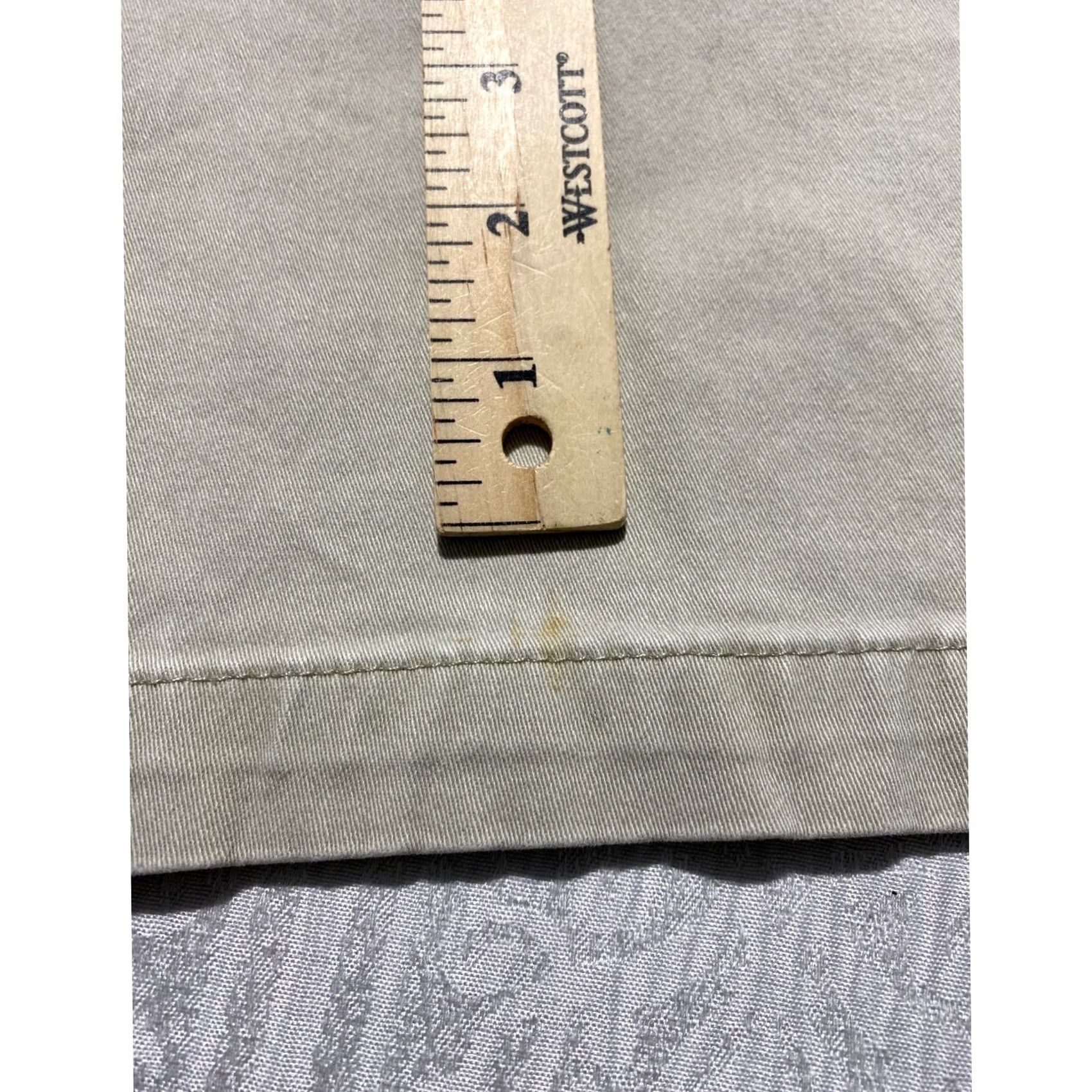 Tommy Bahama VINTAGE Tommy Bahama Mens Chino Shorts Khaki Beige 33 Pineapple Trim Spin? Size US 33 - 3 Thumbnail