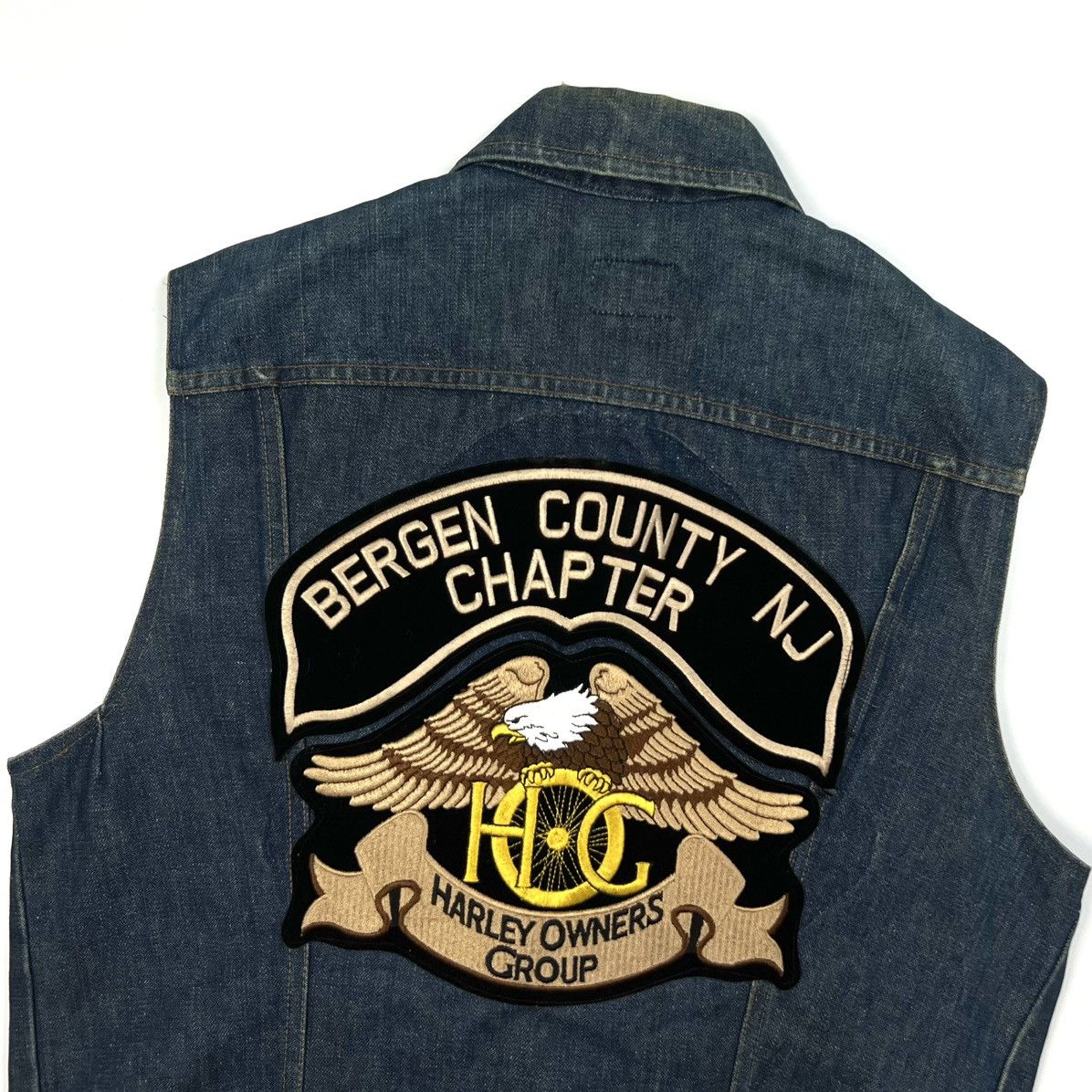 Vintage Vintage Maverick Blue Bell Patched Denim Vest Made In USA Size US M / EU 48-50 / 2 - 5 Thumbnail
