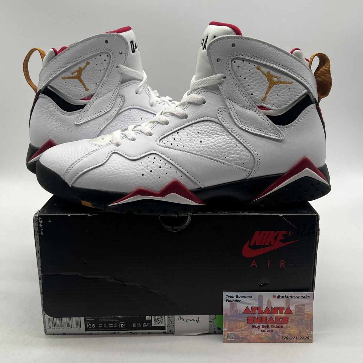 Jordan Brand Air Jordan 7 Cardinal Size US 10.5 / EU 43-44 - 1 Thumbnail