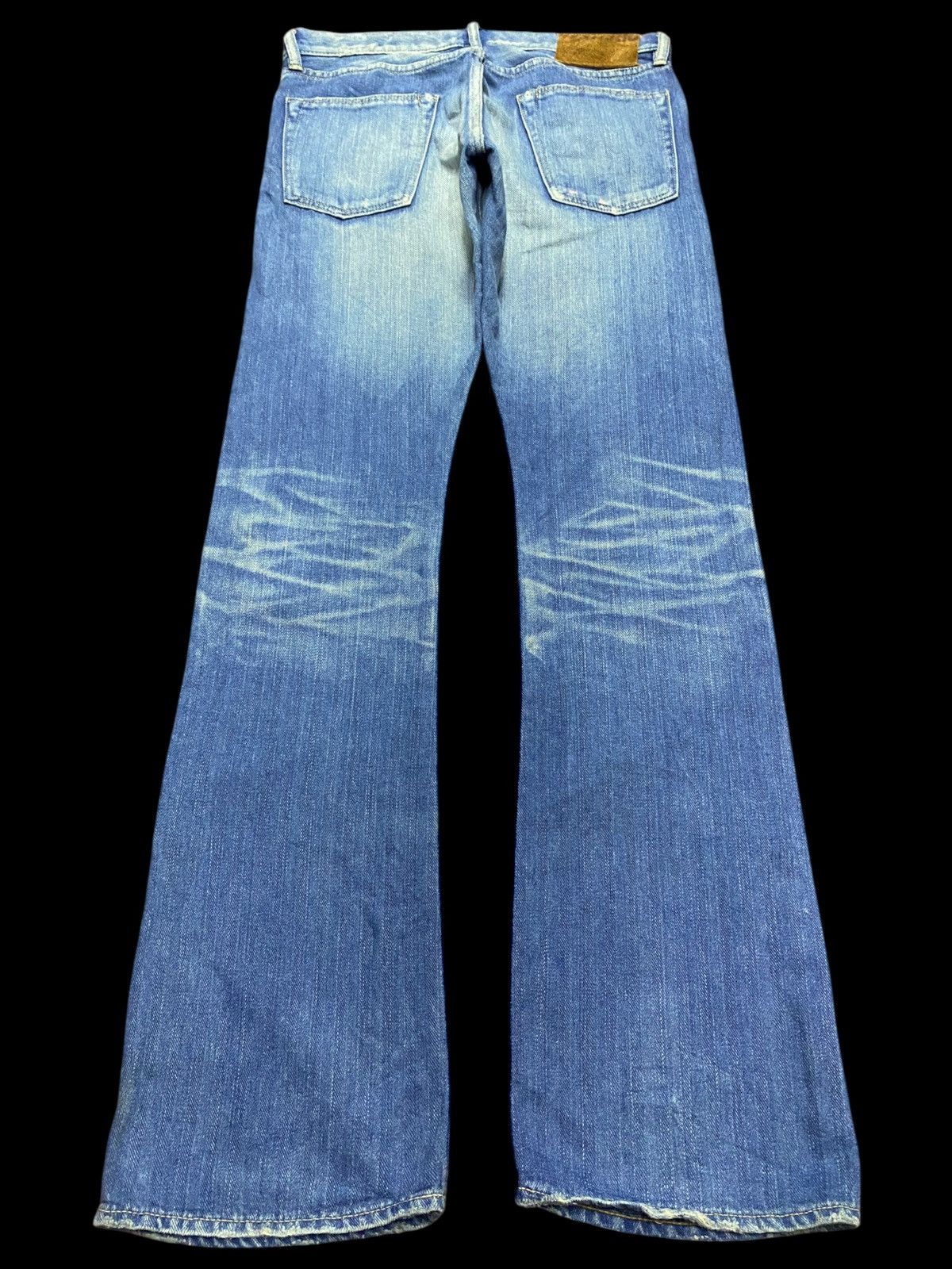 Hysteric Glamour Hysteric Glamour Seditionary Paint Splatter Flare Jeans Size US 32 / EU 48 - 2 Thumbnail