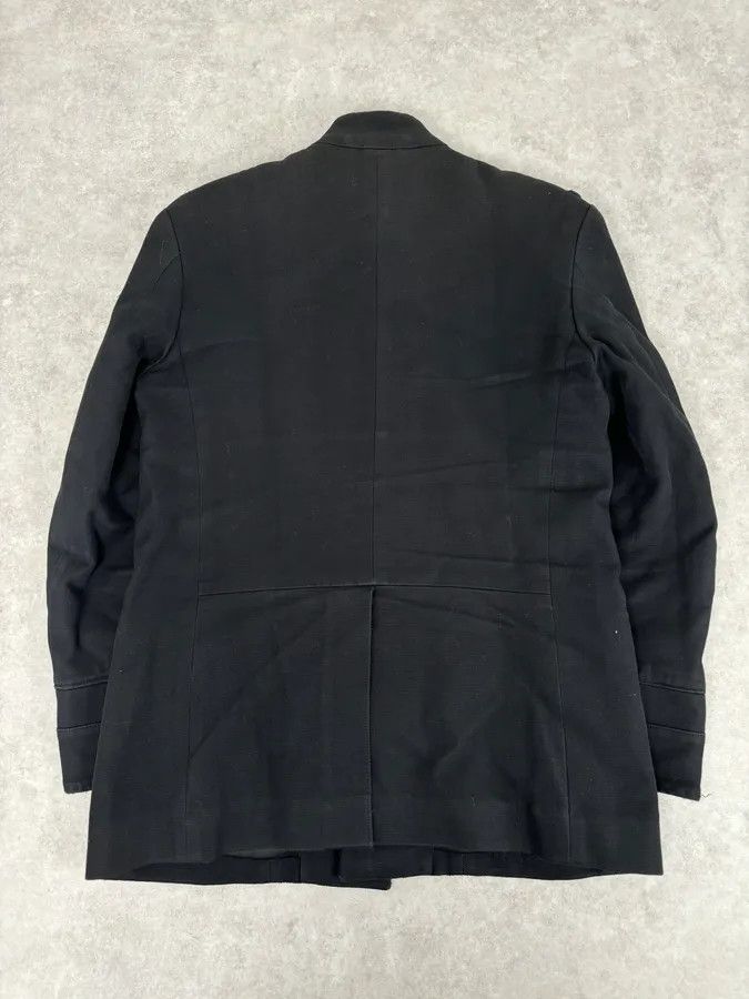 Yves Saint Laurent AW2010 Yves Saint Laurent Classy Officer Buttoned Black Long Wool Coat Size US M / EU 48-50 / 2 - 5 Thumbnail