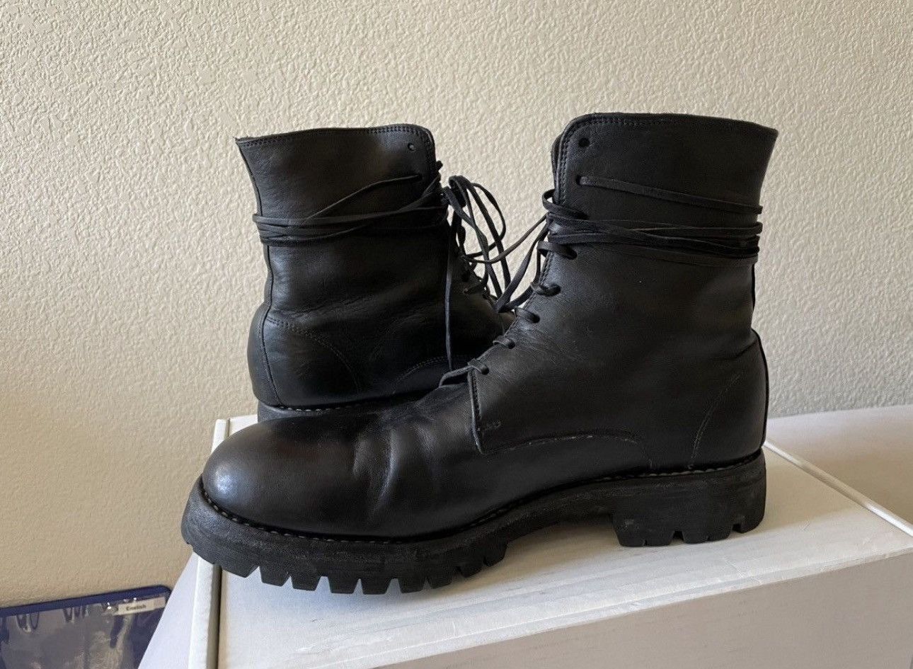 Guidi Guidi 795v Leather Combat Boots Size US 10 / EU 43 - 6 Thumbnail