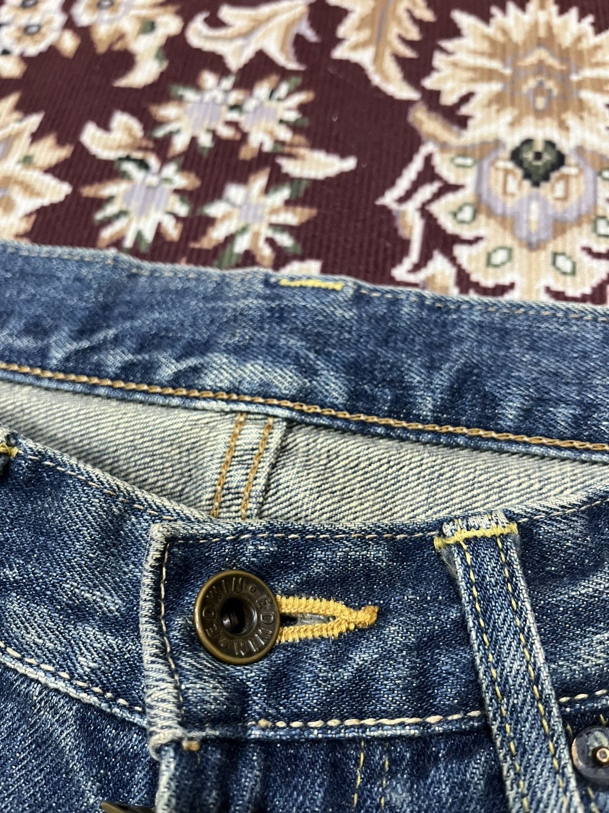 Edwin Vintage Edwin 505x Redline Selvedge Denim Size US 29 - 10 Thumbnail