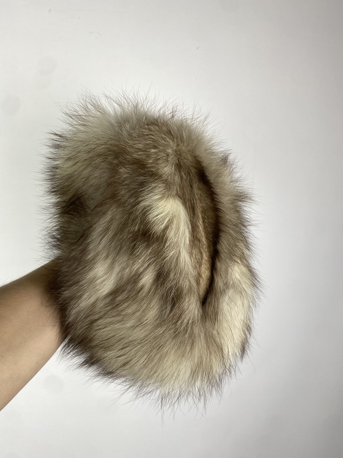 20471120 × Hysteric Glamour VNTG Y2K Japanese Style Boxy Fuzzy Mohair Ushanka Hat A8G Size ONE SIZE - 4 Thumbnail