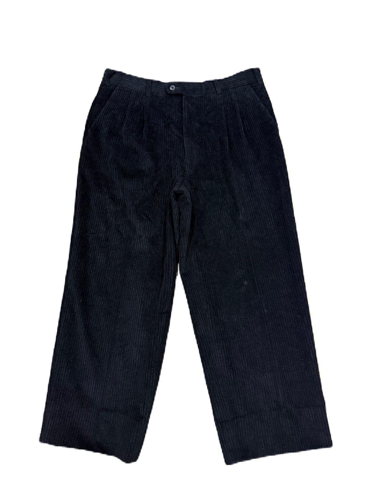 Alfred Dunhill Vintage Dunhill Sports Corduroy Pants Casual Luxury Style Size US 34 / EU 50 - 1 Thumbnail