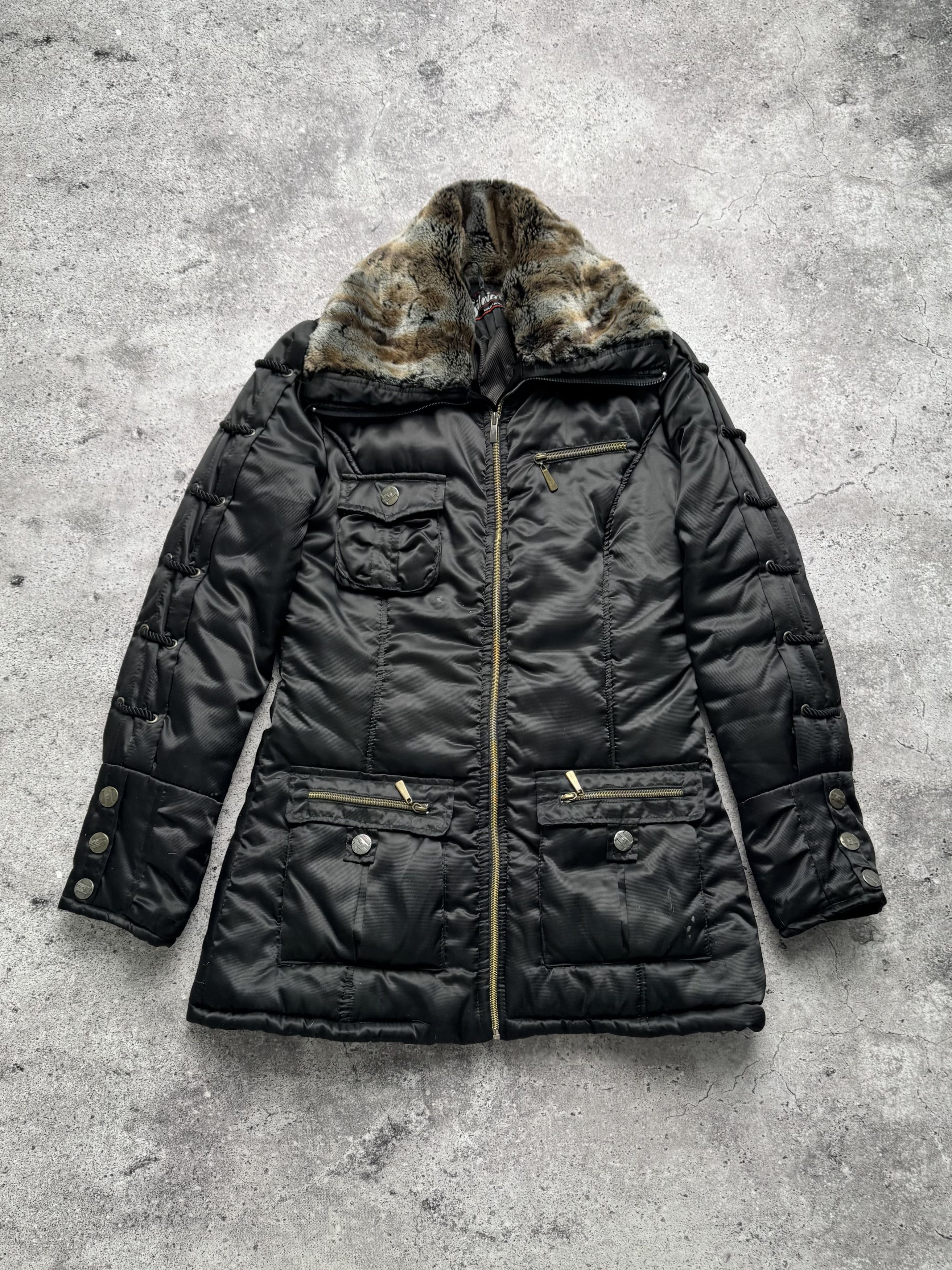 Vintage Vintage Jacket With Faux Fur Details C5(V425) Size M / US 6-8 / IT 42-44 - 1 Thumbnail