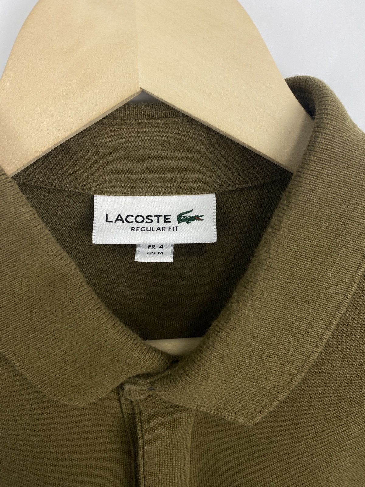Lacoste 🇫🇷 Vintage Lacoste polo t-shirt made in France retro rare Size US M / EU 48-50 / 2 - 5 Thumbnail