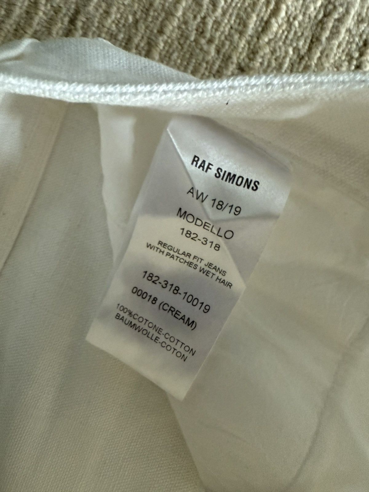 Raf Simons Raf Simons Christiane F Size US 30 / EU 46 - 3 Thumbnail