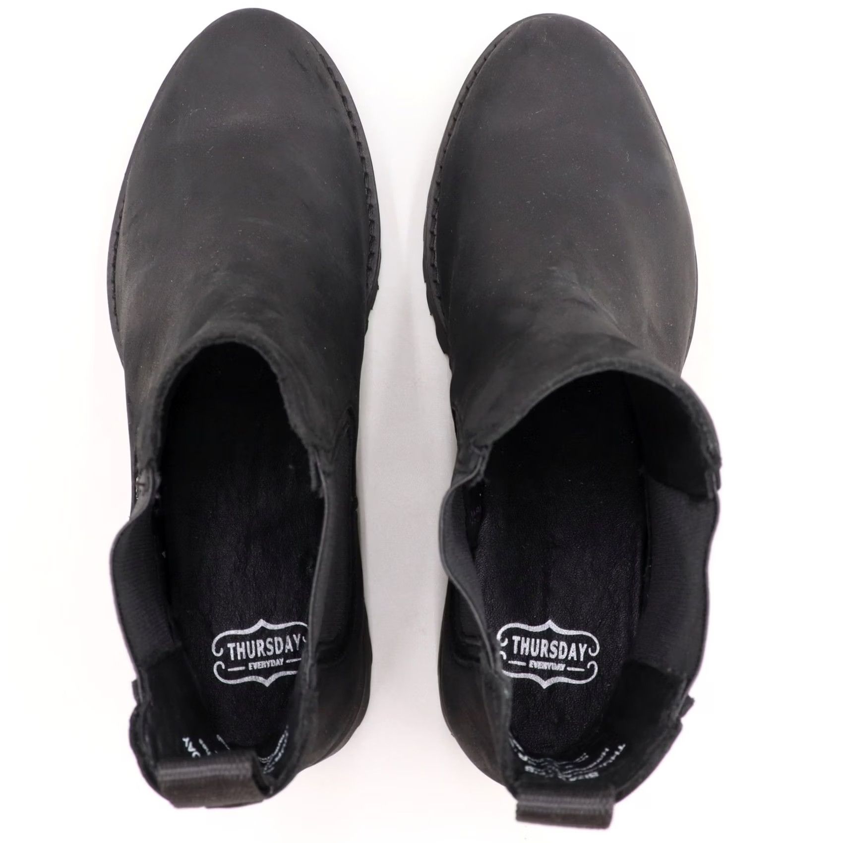 Thursday Boot Company VINTAGE Thursday Boot Co. Legend Chelsea Boot Womens 9.5 US Black Matte Leather Size US 10 / IT 40 - 7 Thumbnail