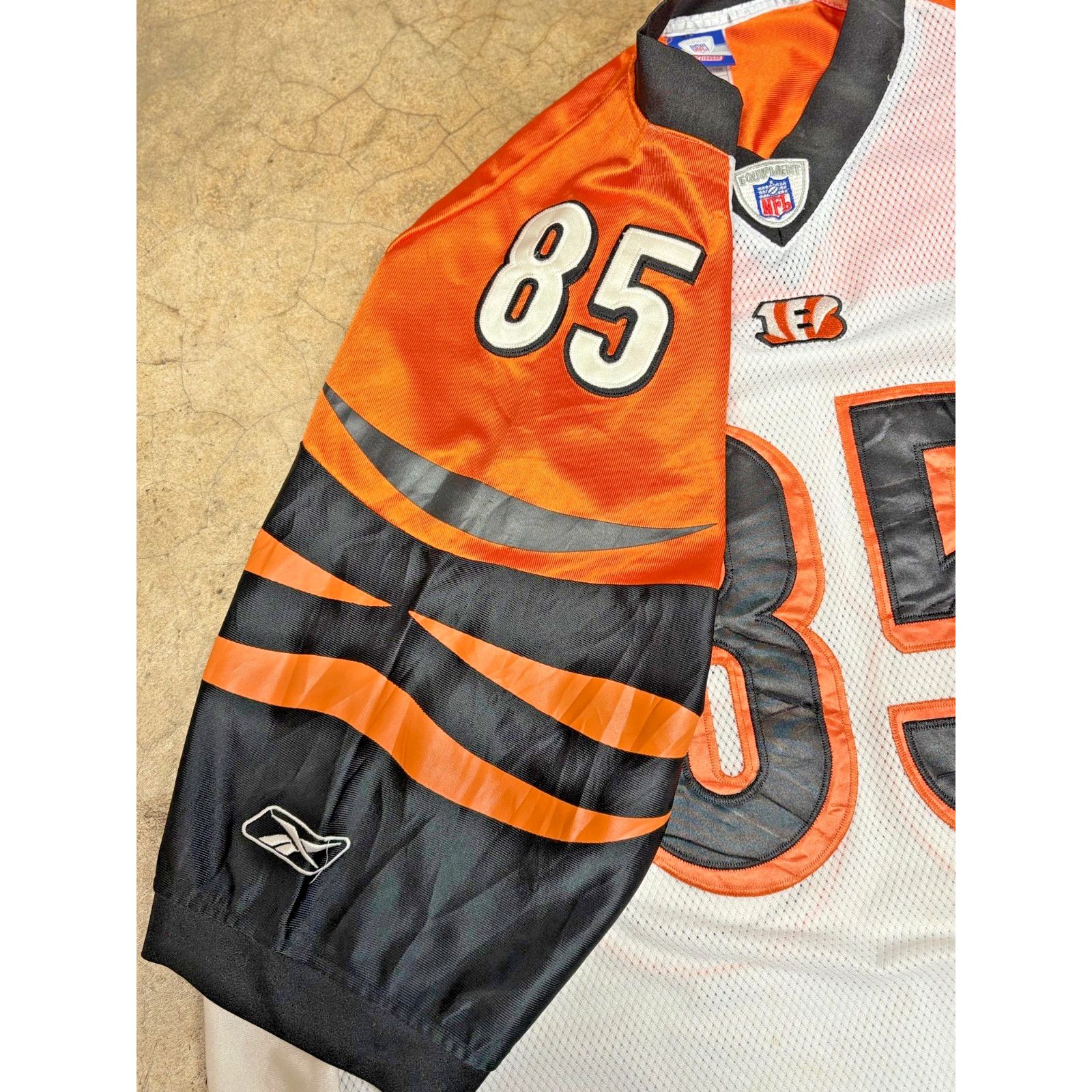 Reebok Reebok Johnson 85 Cincinnati Bengals Jersey NFL Size 54 XXL Size US XL / EU 56 / 4 - 4 Thumbnail