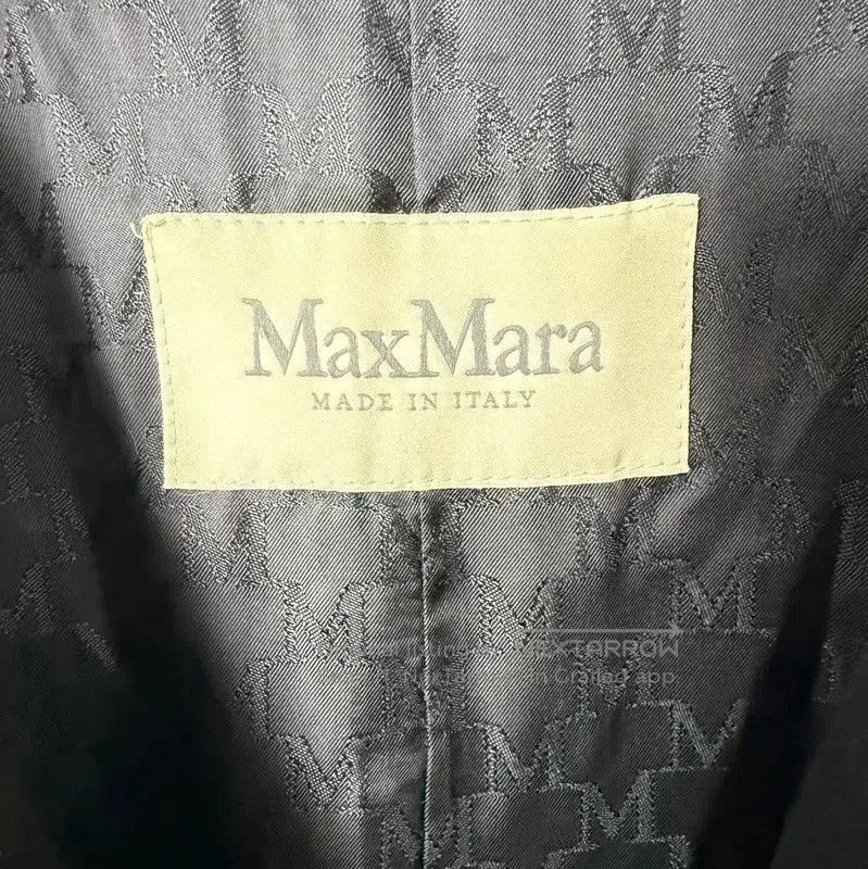 Max Mara MaxMara Black Wool Women's Coat . Size S / US 4 / IT 40 - 7 Thumbnail