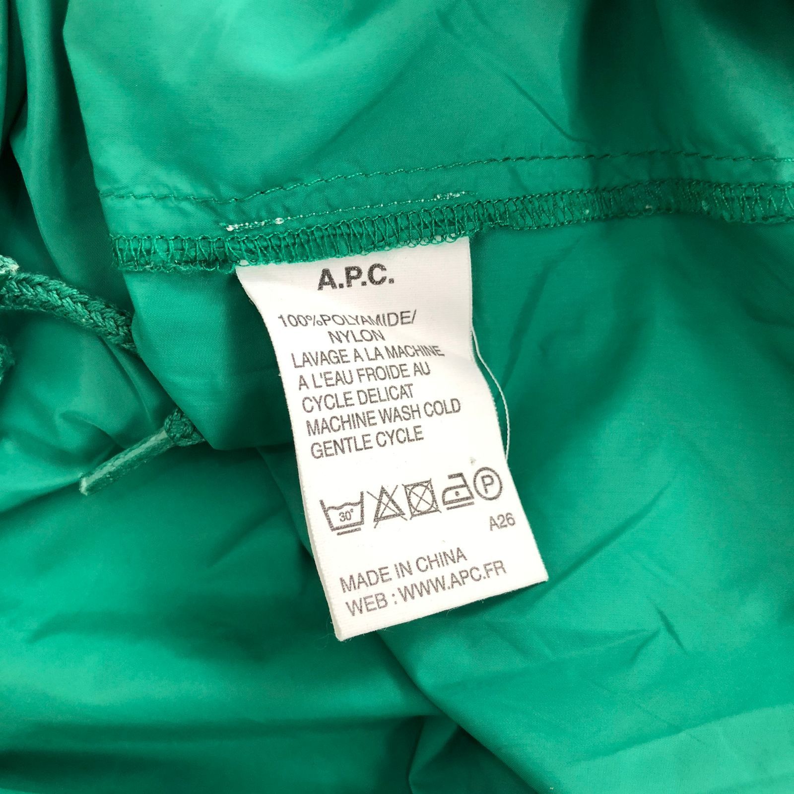 A.P.C. × Japanese Brand × Vintage APC Cagoule Packable Jacket Size US M / EU 48-50 / 2 - 14 Thumbnail