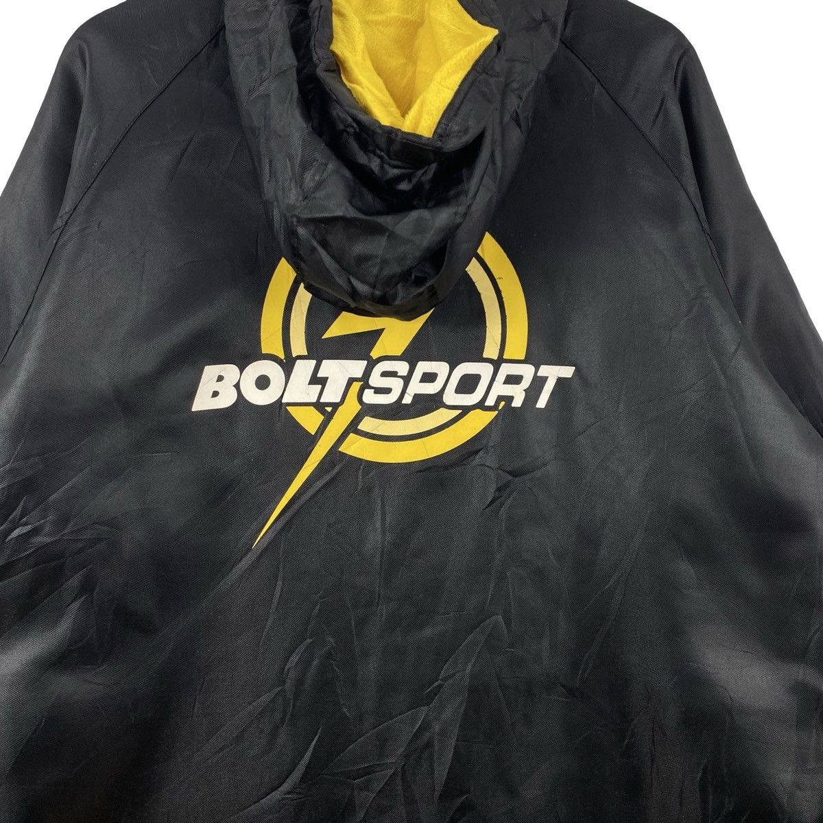 Vintage Vintage BOLT SPORT Hooded Bench Coat Jacket Fleece Size US XXL / EU 58 / 5 - 10 Thumbnail