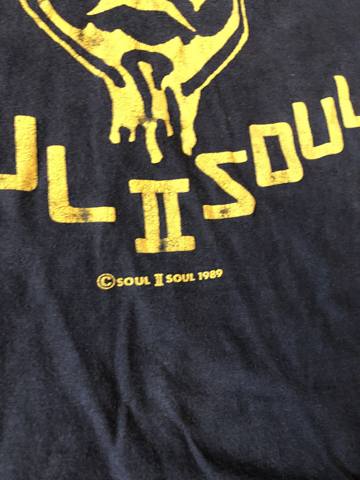 VINTAGE SOUL II SOUL JAZZIE B SINGLE STITCH LONG SLEEVE