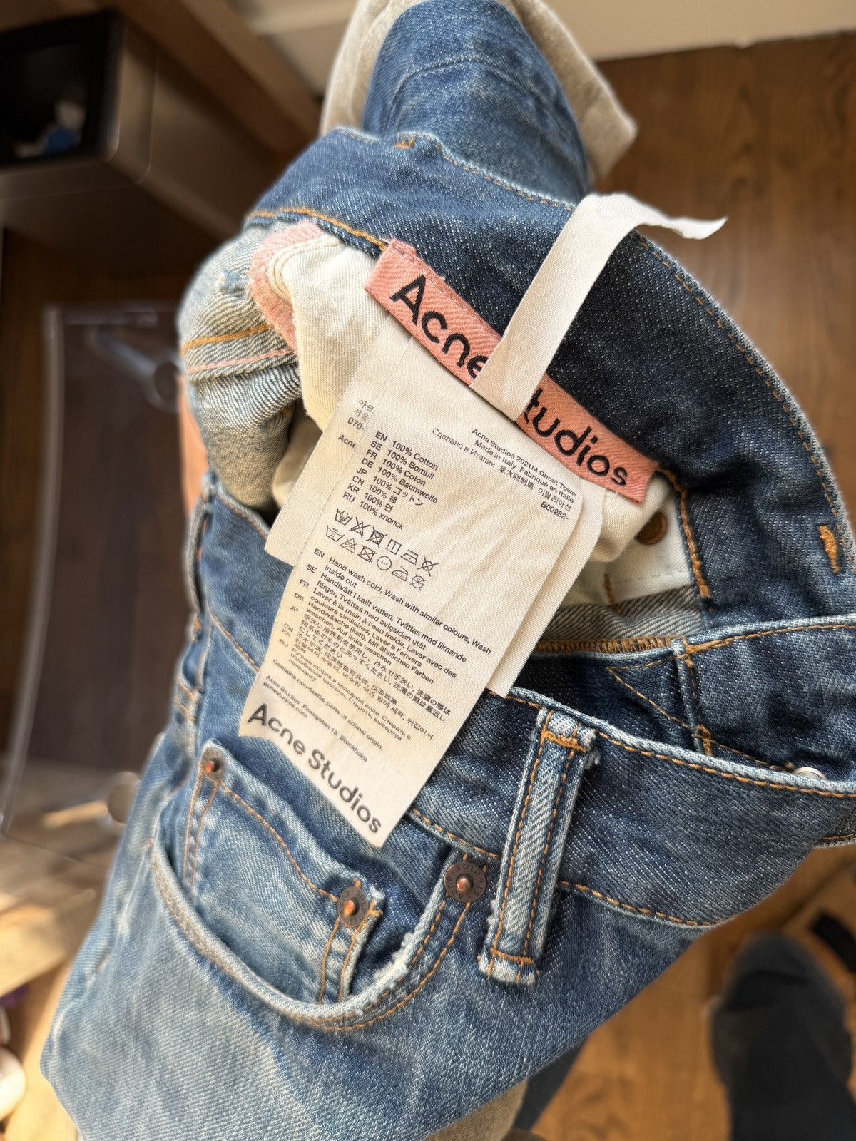 Acne Studios Acne Studios 2021M “Ghost Town” Denim Size US 30 / EU 46 - 11 Thumbnail