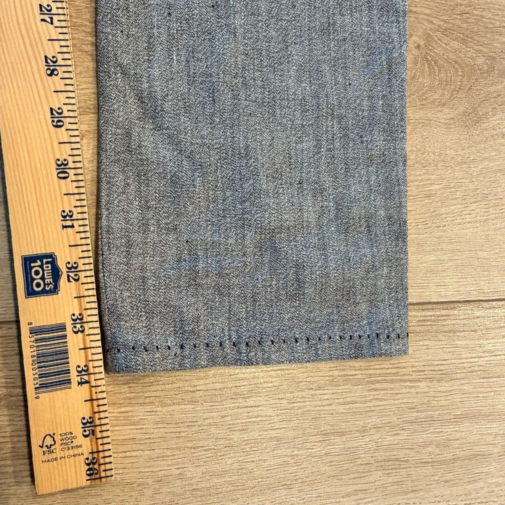 Vintage Rogan Men’s Pant Chino Gray Size 28 Inseam 34 Regular Y2K Itochu Line NEW Size US 28 / EU 44 - 4 Thumbnail