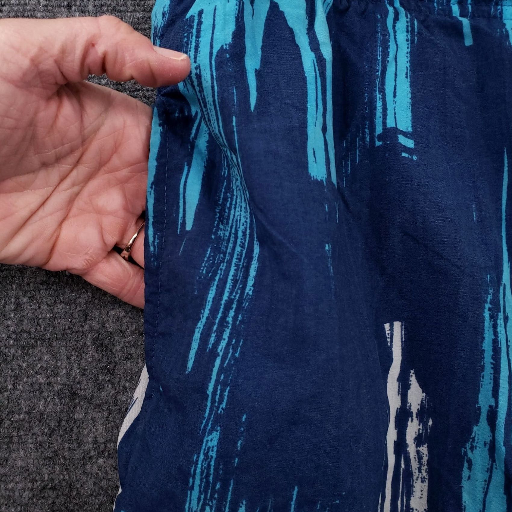 Members Only VINTAGE Members Only Shorts Men XL Blue Tie Dye Surfing Beach Wear Size US 36 / EU 52 - 3 Thumbnail
