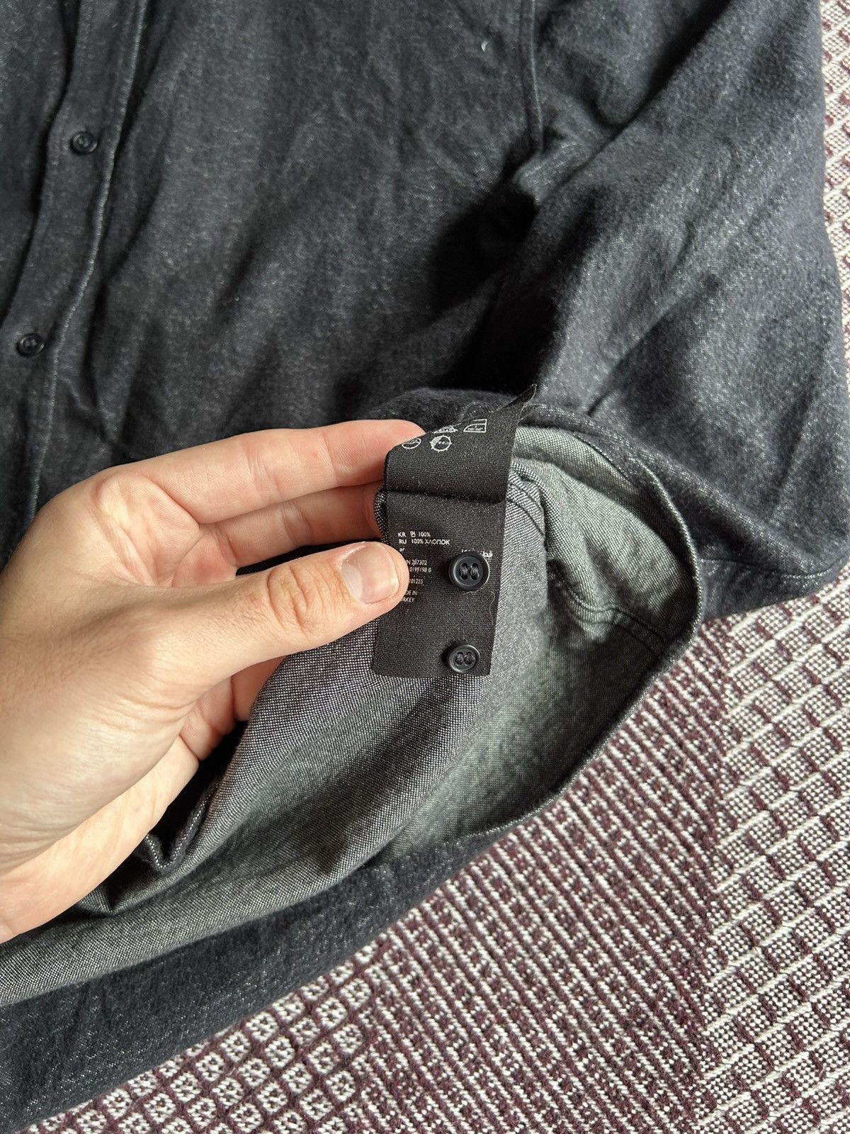 Cos COS Shirt Button Up Solid Style Unisex Streetwear Size S Size US S / EU 44-46 / 1 - 8 Thumbnail