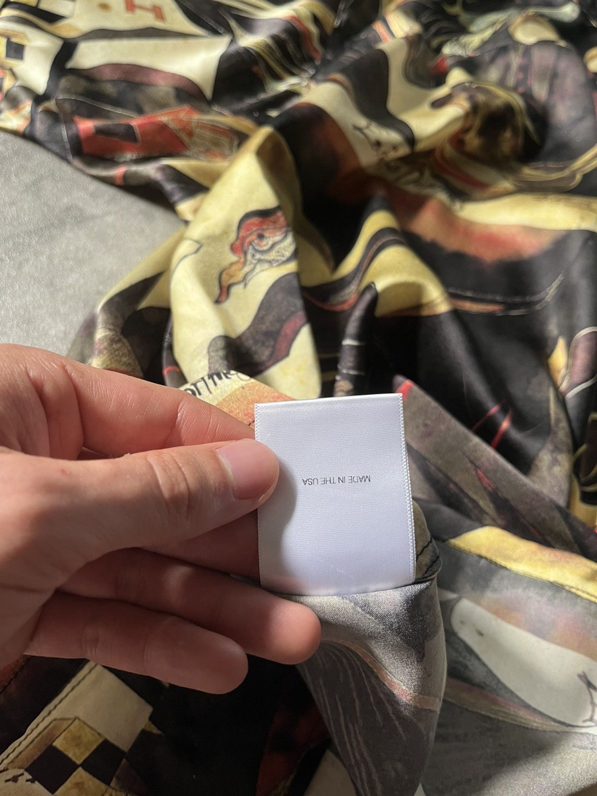 Enfants Riches Deprimes Enfants Riches Deprimes F/W 19 Broken Violin silk shirt Size US L / EU 52-54 / 3 - 12 Thumbnail