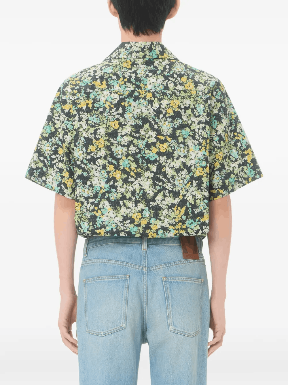 Other Poplin Bowling Papier Floral Print Shirt Size US S / EU 44-46 / 1 - 2 Thumbnail