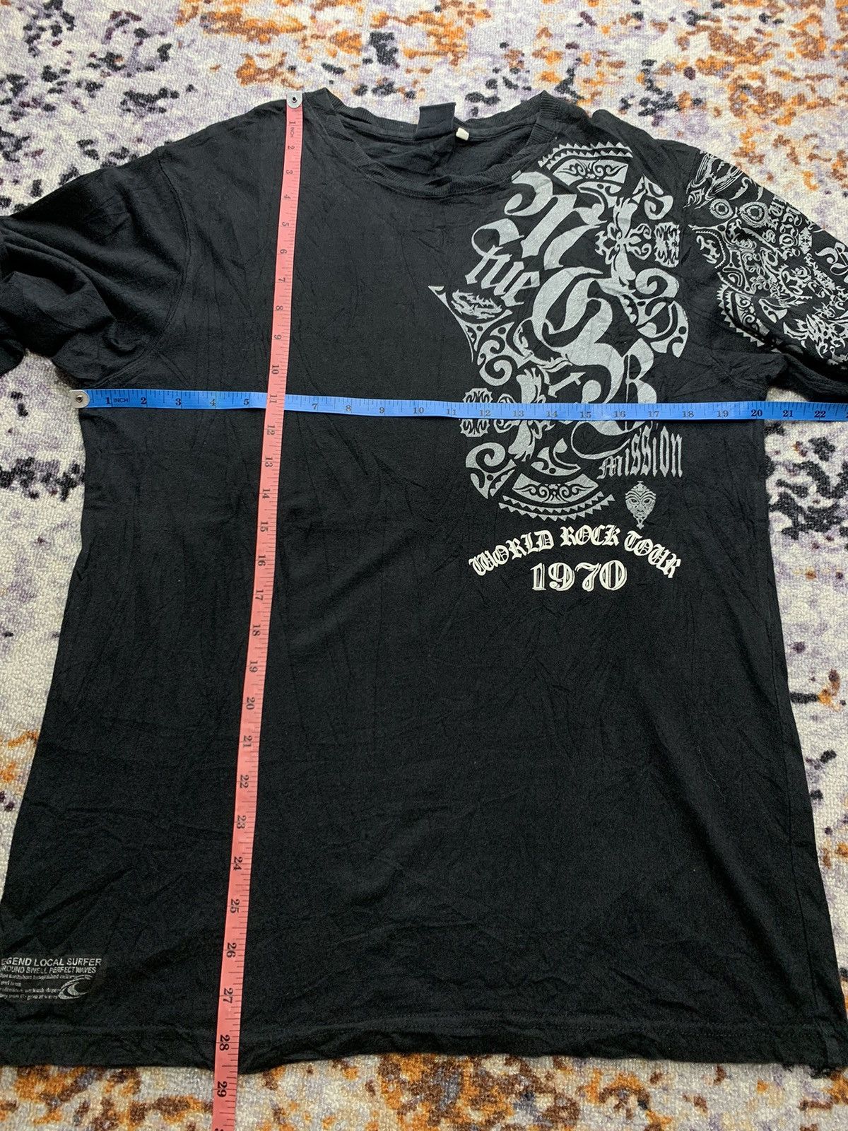 If Six Was Nine Japanese Rough Tato Triball poem Long Slevee Size US L / EU 52-54 / 3 - 5 Thumbnail