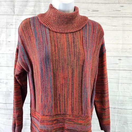 Japanese Brand × Vintage Women's soft turtleneck sweater Size M / US 6-8 / IT 42-44 - 2 Thumbnail