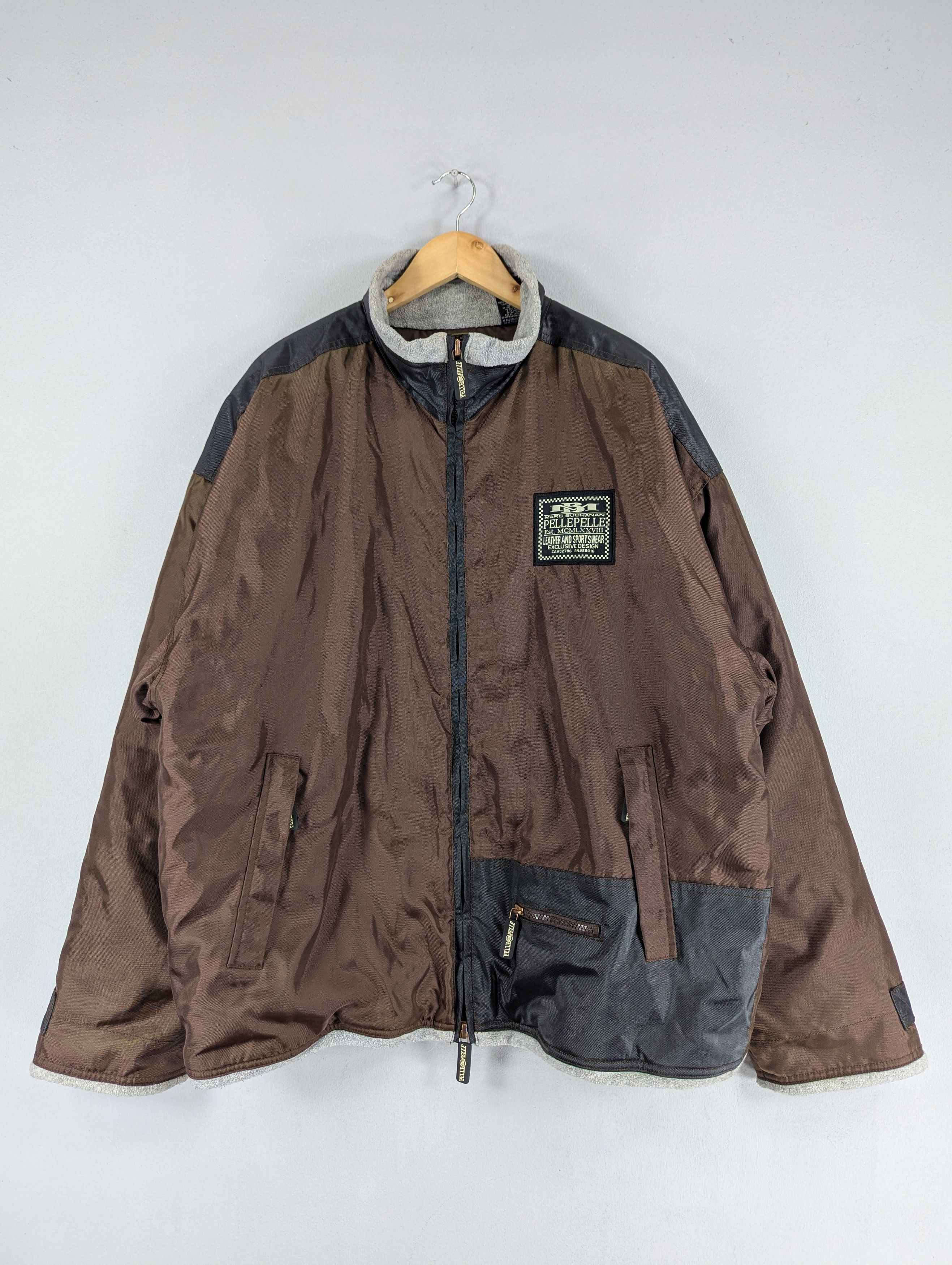 Japanese Brand × Pelle Pelle × Vintage Vintage 90s Pelle Pelle 