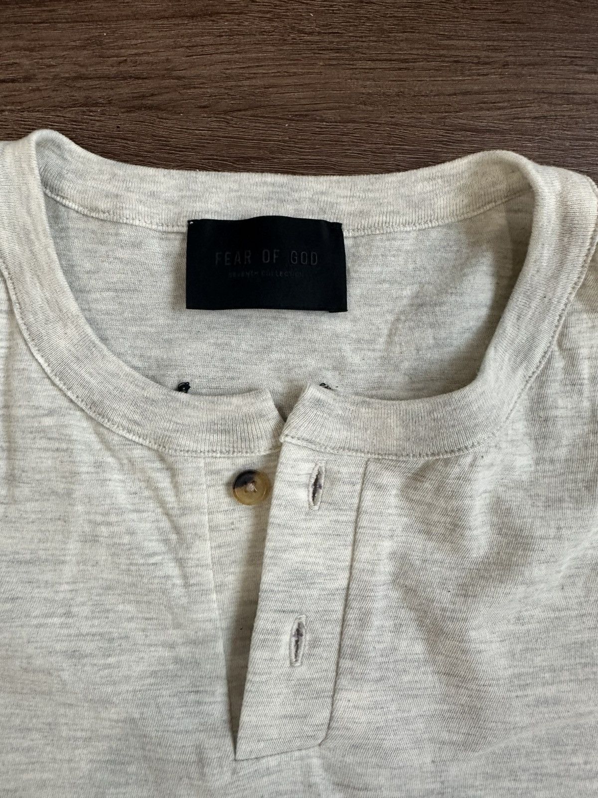 Fear of God Fear of God 7th Collection 3/4 Henley Size US M / EU 48-50 / 2 - 3 Thumbnail