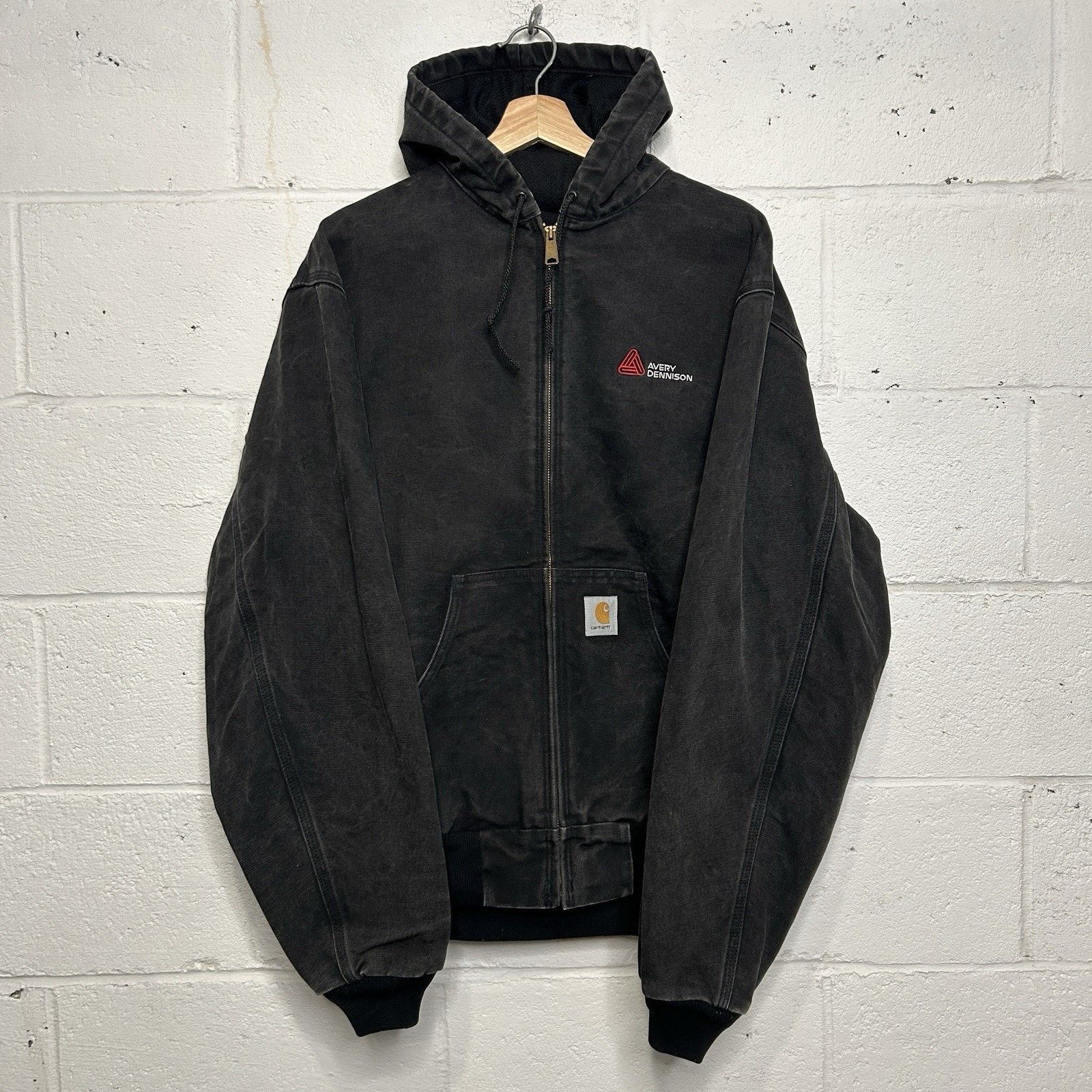 Carhartt Vintage Carhartt Thermal-Lined Hooded Jacket “Black” J03 BLK Size US L / EU 52-54 / 3 - 1 Thumbnail
