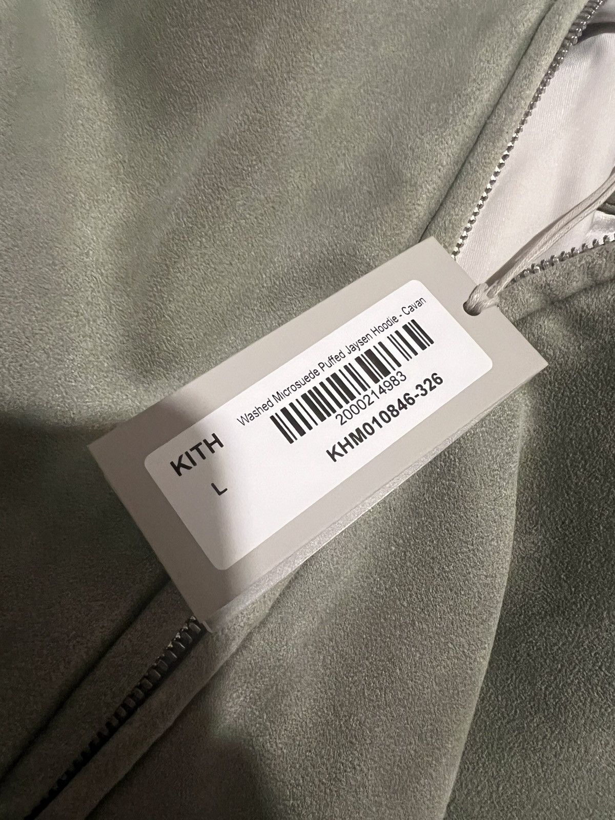 Kith Kith Washed Microsuede Puffed Jaysen Hoodie Size US L / EU 52-54 / 3 - 8 Thumbnail