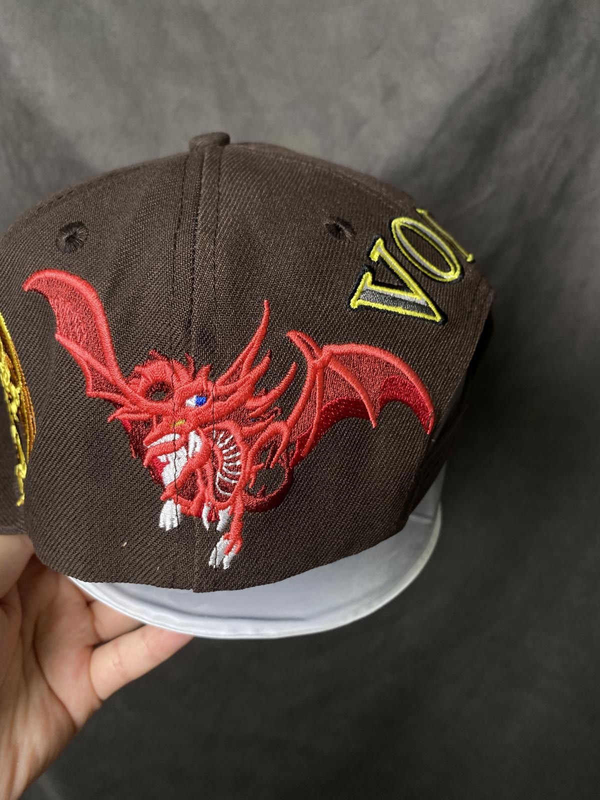 Japanese Brand Deadstock Void Reincarnation Yu-Gi-Oh Brown Snapback OS Size ONE SIZE - 8 Thumbnail