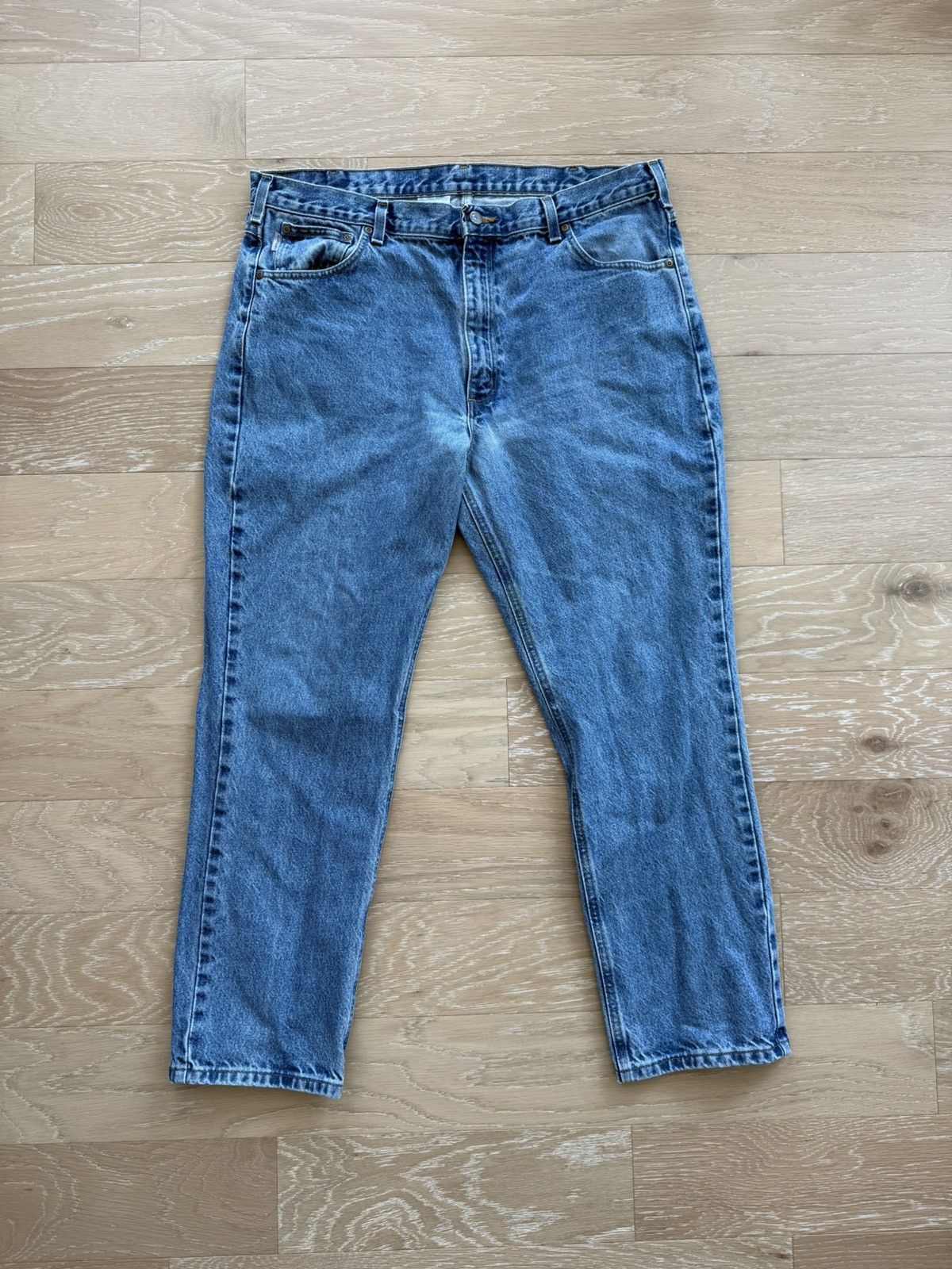 Carhartt Carhartt Traditional Fit Blue Jeans 40x30 Size US 40 / EU 56 - 4 Thumbnail