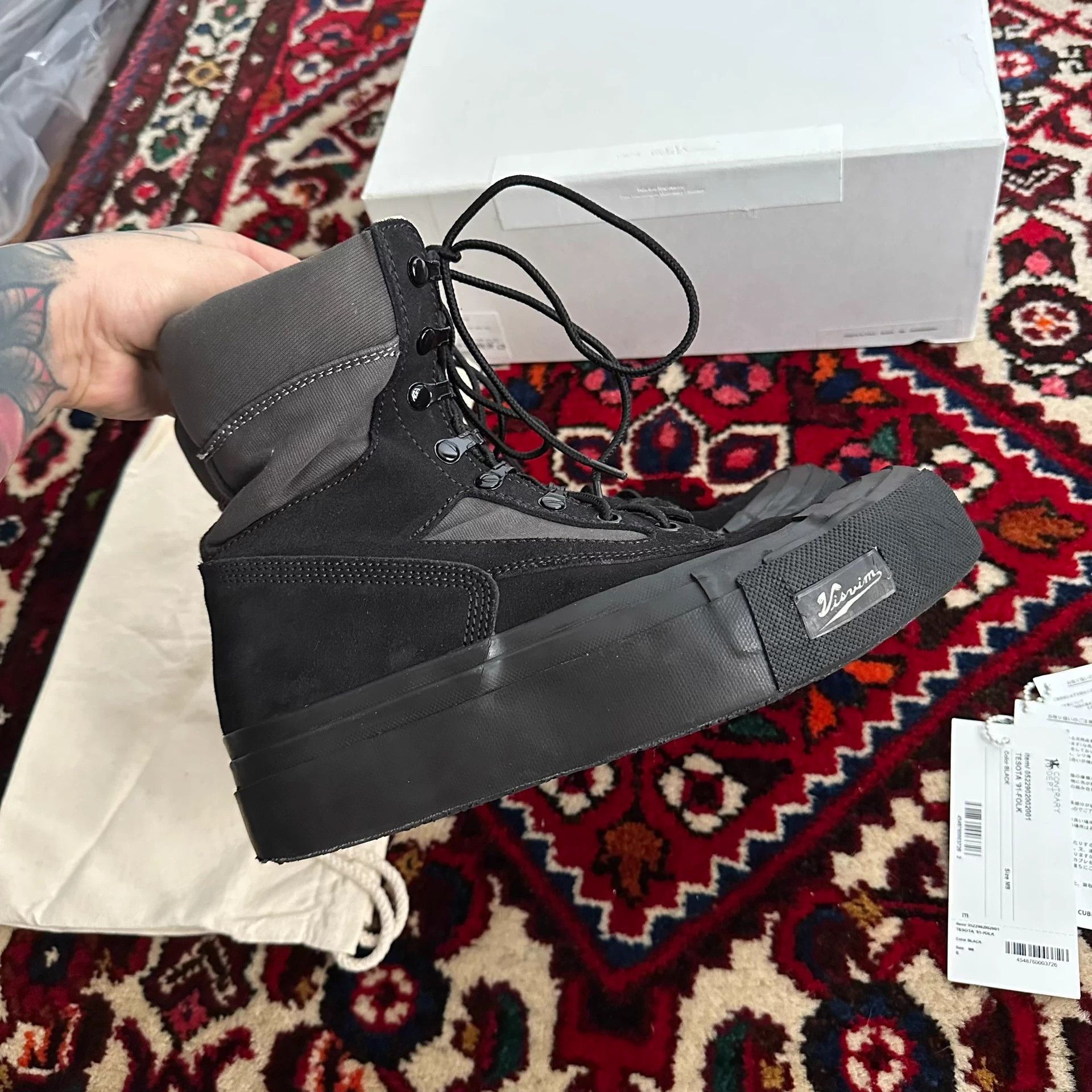 Visvim visvim TESOTA '91-FOLK shoes size 8 9.88 new Size US 8 / EU 41 - 3 Thumbnail