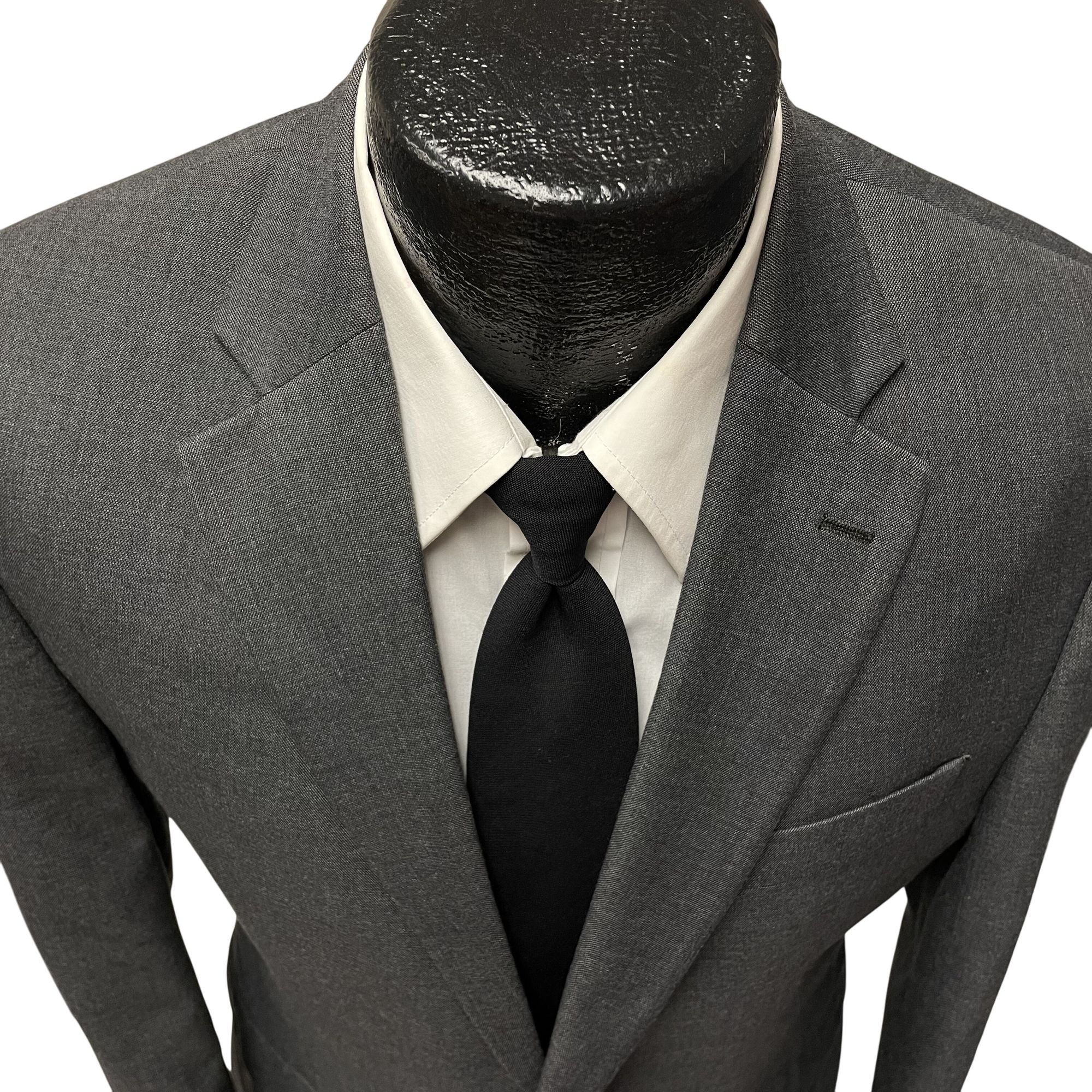 Chaps Ralph Lauren Chaps Ralph Lauren Charcoal Sport Coat MODERN Slim Jacket Size 38S - 2 Thumbnail
