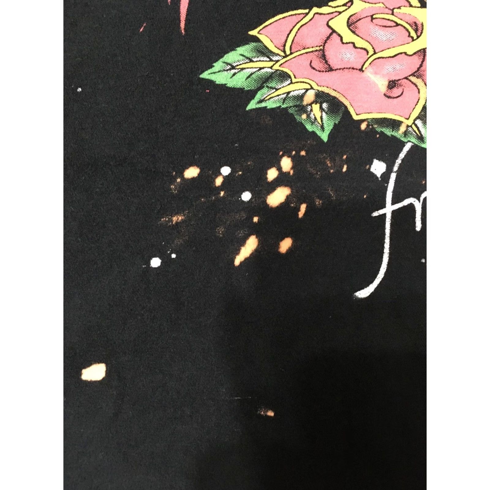 Vintage Rebellious graphic top XL black women's forever free spirited ebellious stained Size XL / US 12-14 / IT 48-50 - 4 Thumbnail