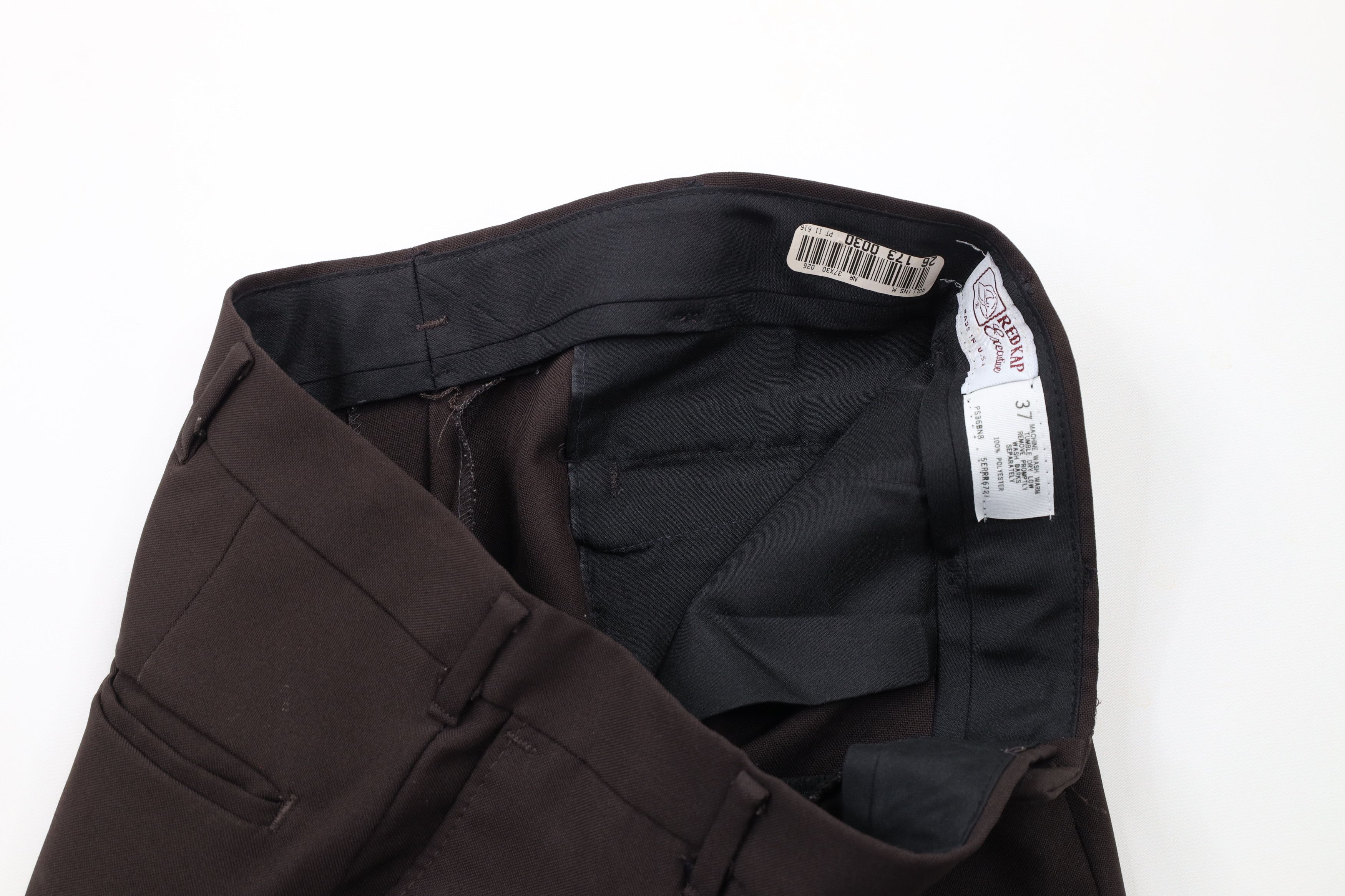Vintage Vintage 70s Streetwear Knit Bell Bottoms Pants Brown USA Size US 36 / EU 52 - 7 Thumbnail