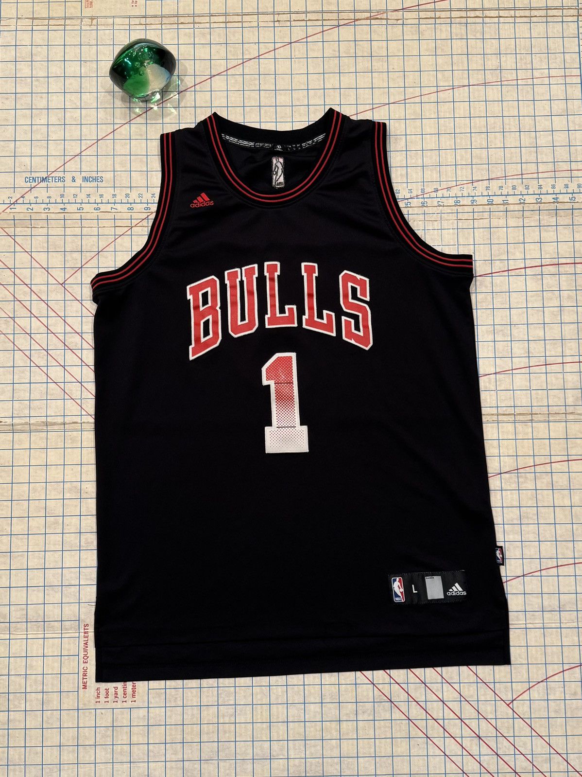 Adidas Nike Chicago Bulls Derrick Rose Vibe Swingman Jersey Large Size US L / EU 52-54 / 3 - 1 Thumbnail