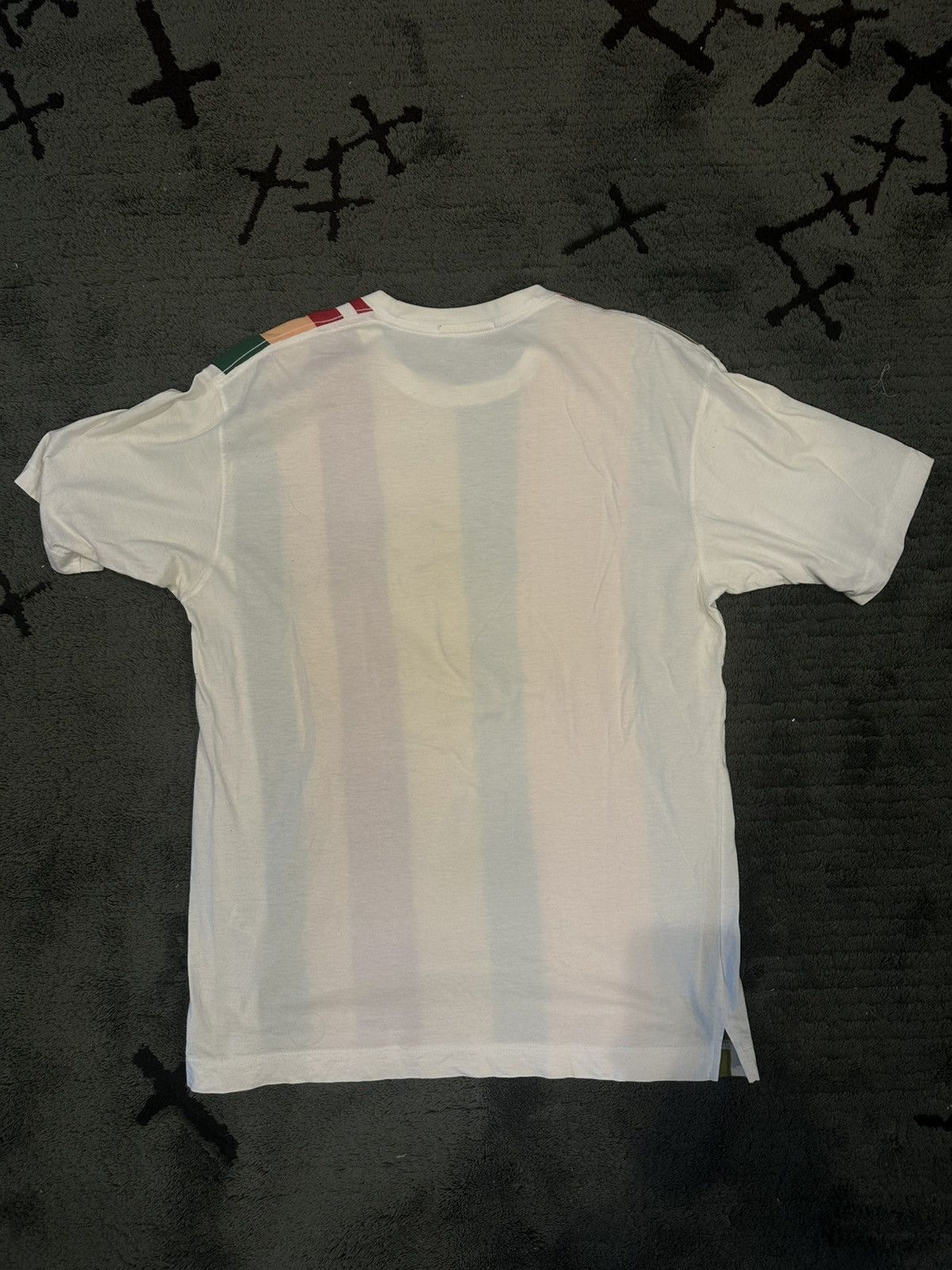 Issey Miyake Rare 90s Issey Miyake Cut and Sew Patchwork Stripe Tee Shirt Size US M / EU 48-50 / 2 - 7 Thumbnail