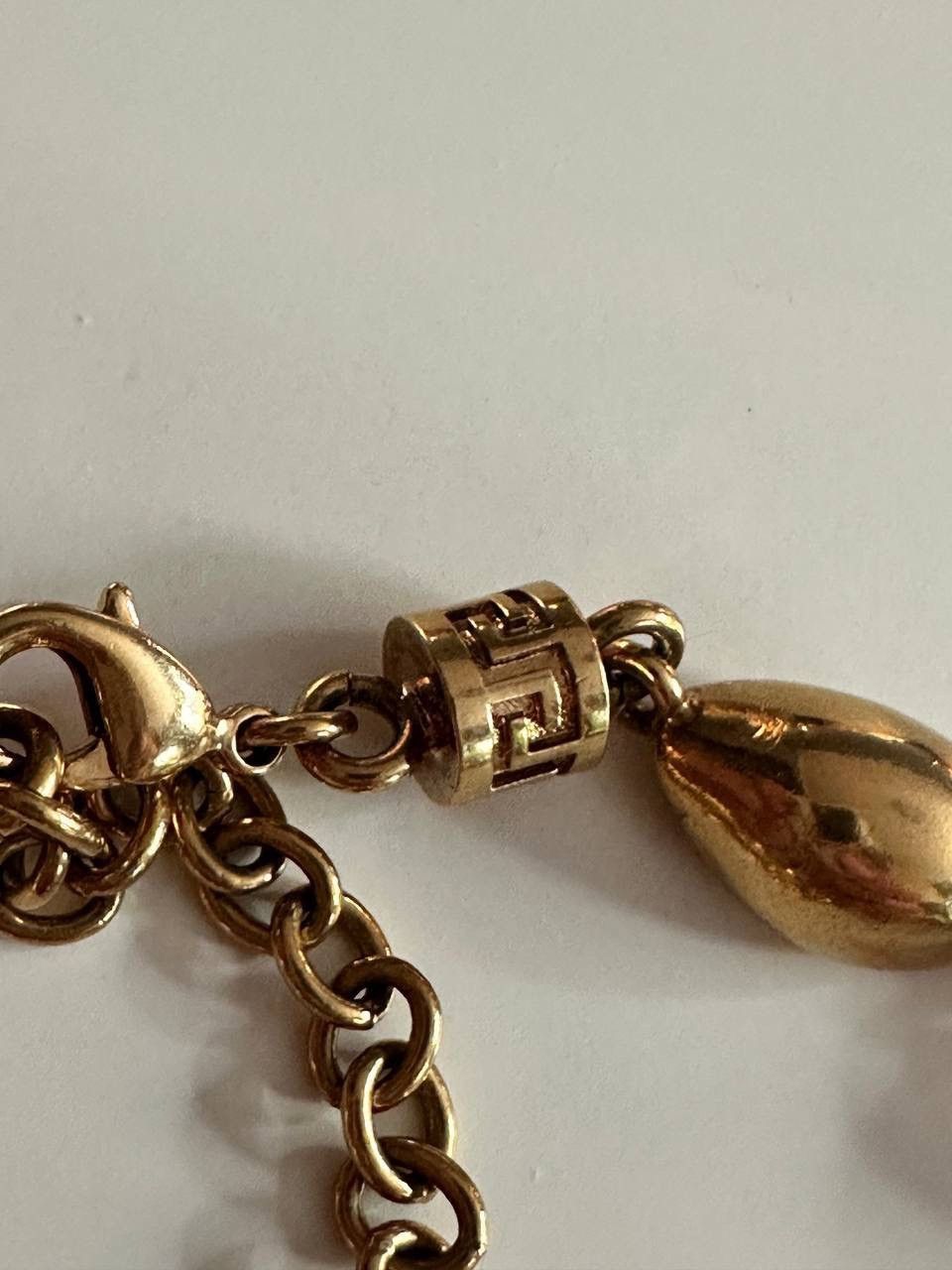 Versace Versace Bracelet Medusa Logo Shell Gold Metal Auth Size ONE SIZE - 5 Thumbnail