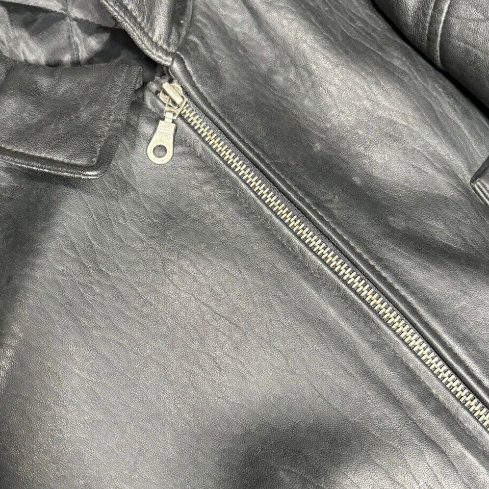 Other Men’s Genuine Leather Jacket Full Zip Black size Large Size US L / EU 52-54 / 3 - 12 Thumbnail