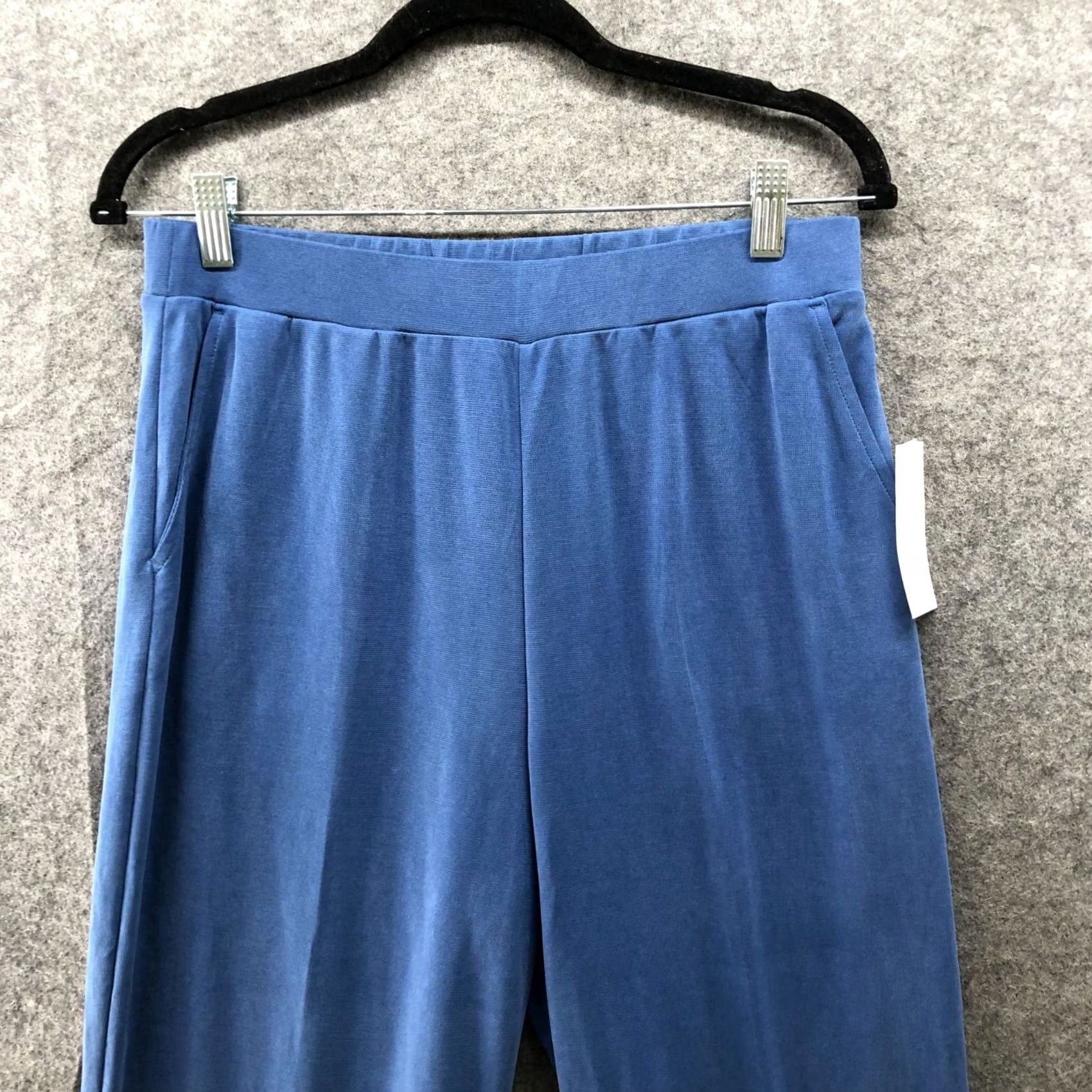 Vintage Kindred Bravely Pants Womens S Blue Tencel Blend Wide Leg High Rise Lounge Pants NWT Size 28" / US 6 / IT 42 - 3 Thumbnail