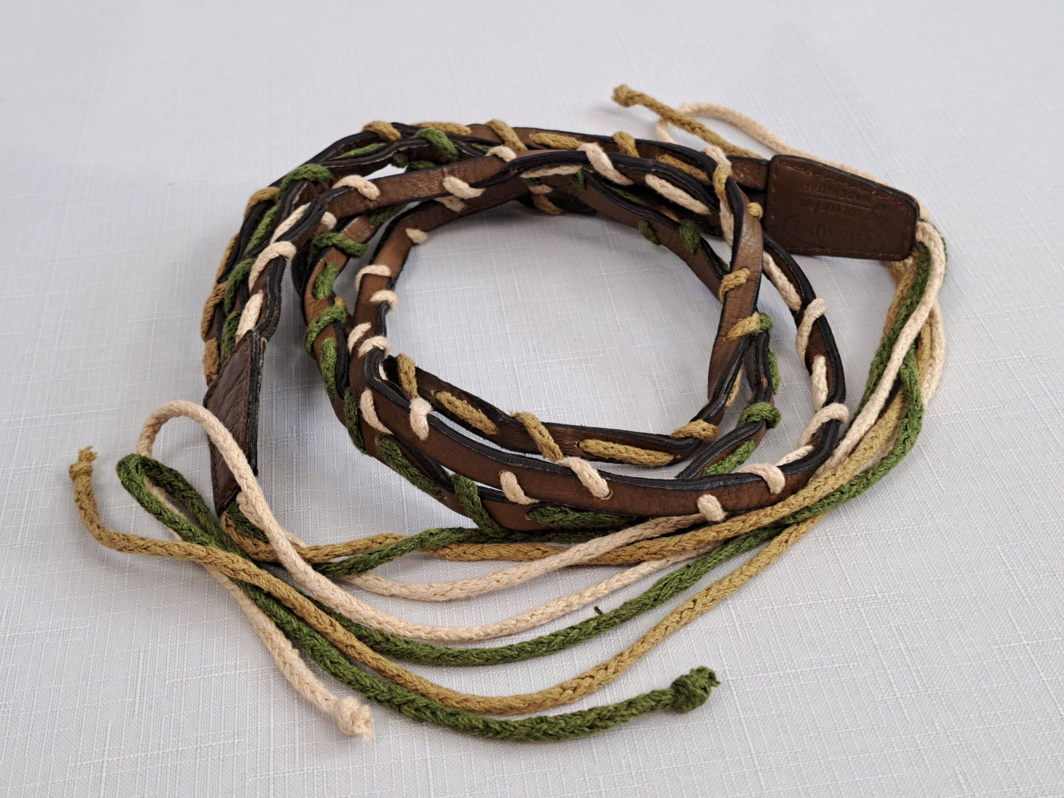 Missoni Vintage 70s Missoni leather belt. Size ONE SIZE - 2 Thumbnail