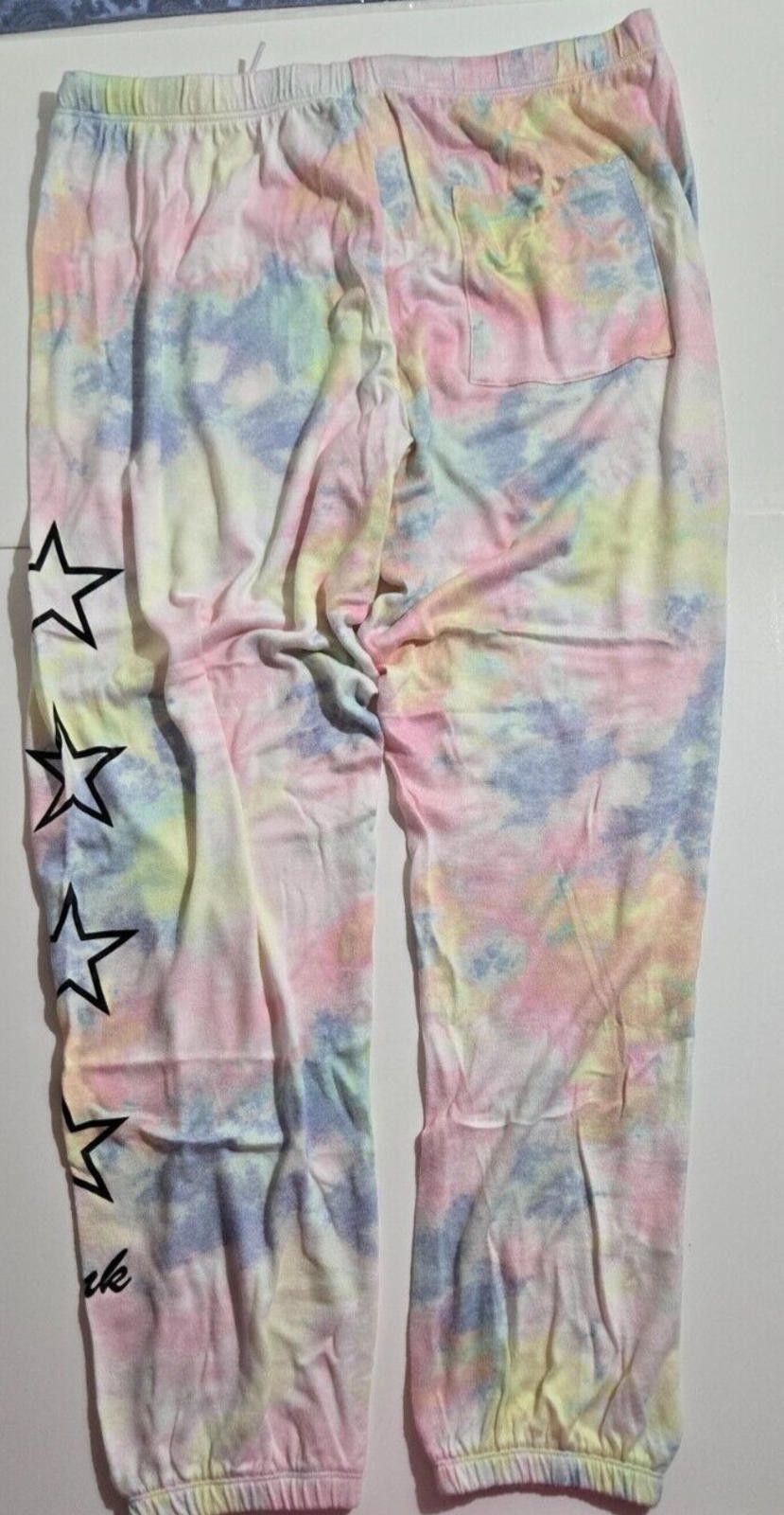 Designer Victorias Secret PINK Sleepwear Rainbow Tie Dye NIP NEW Size 36" / US 14 / IT 50 - 4 Thumbnail
