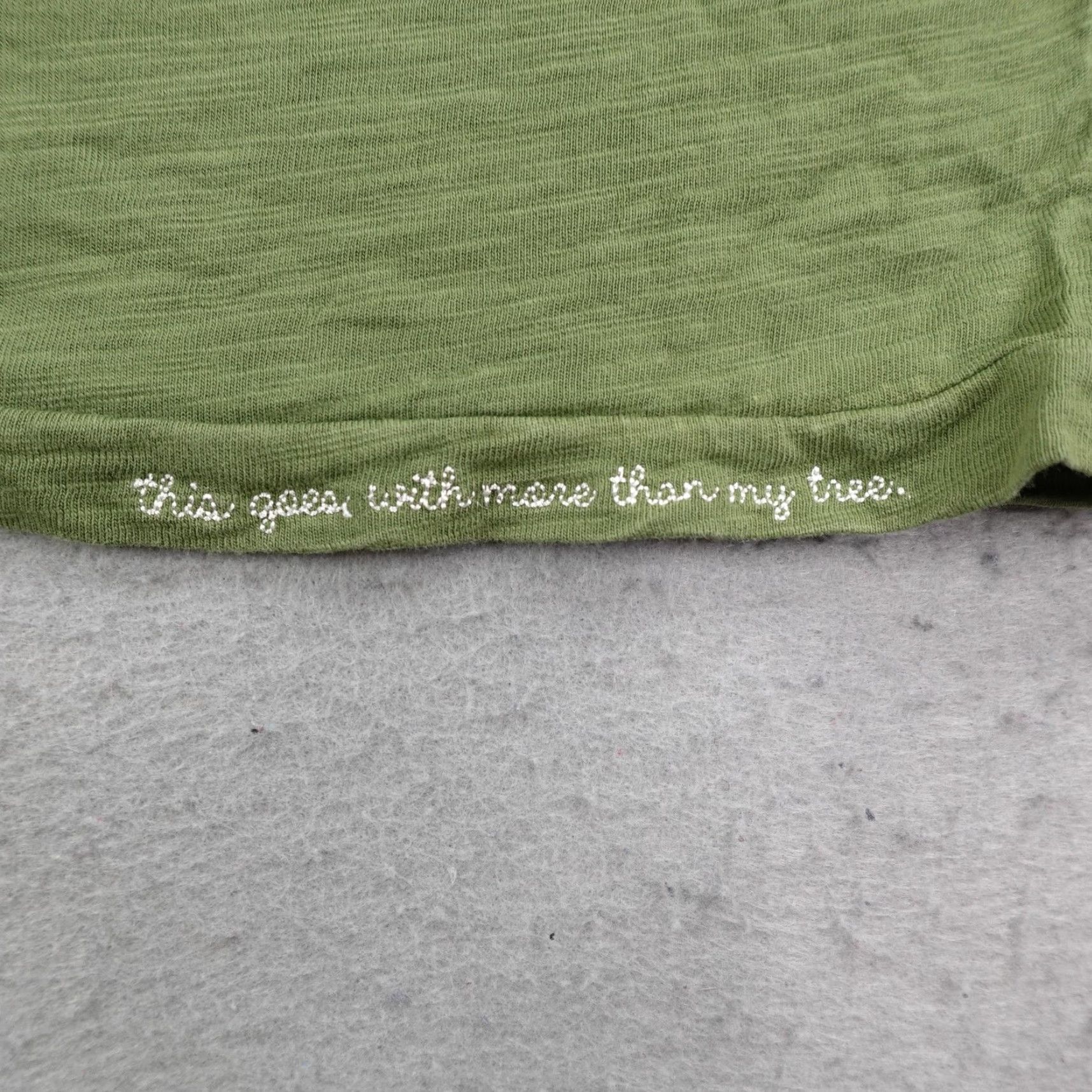 Alex Mill Alex Mill Shirt Mens Large Green Mister Mort Slub Knit Cotton Short Sleeve Tee Size US L / EU 52-54 / 3 - 4 Thumbnail